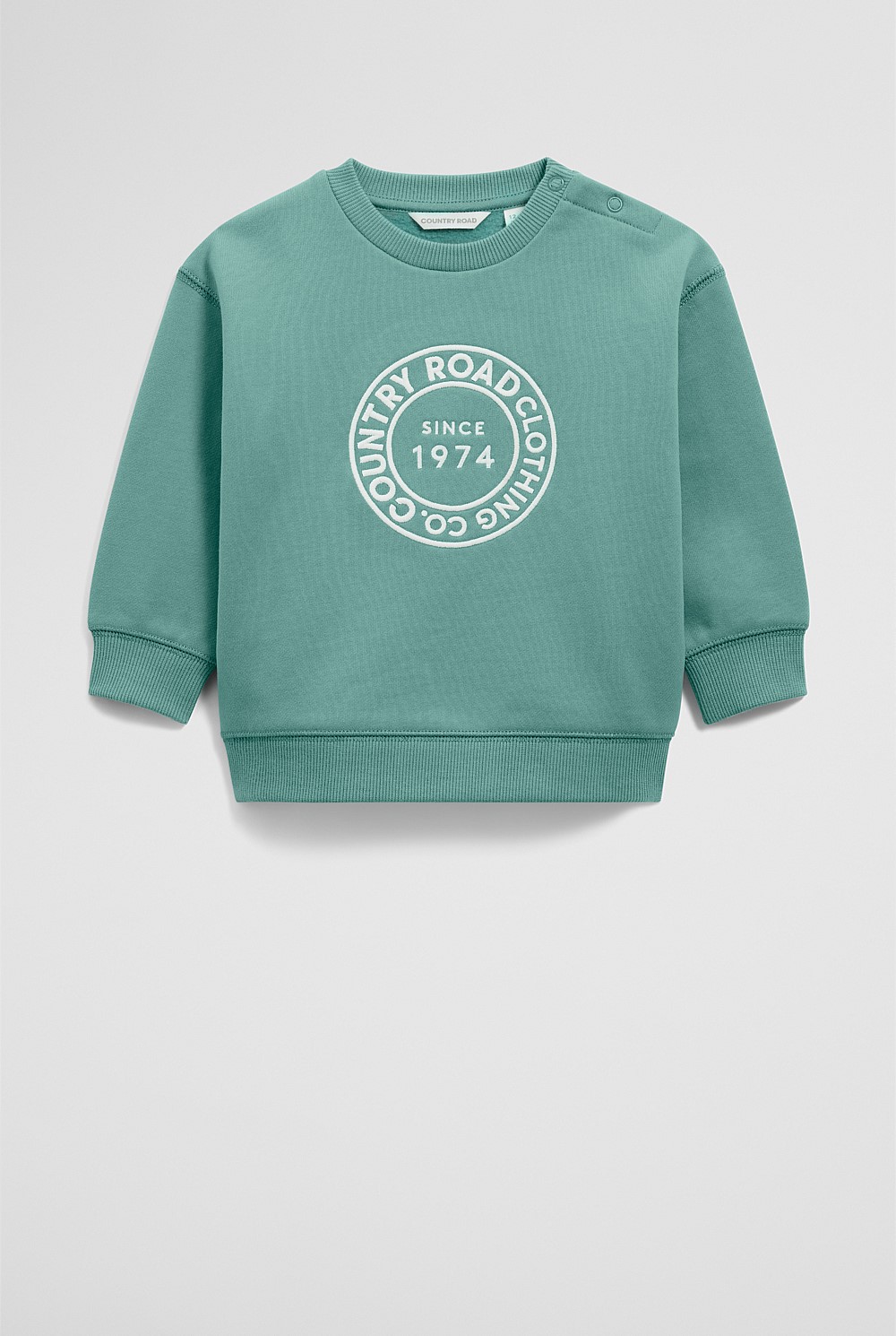 Australian Cotton Oversized Circle Logo Sweat