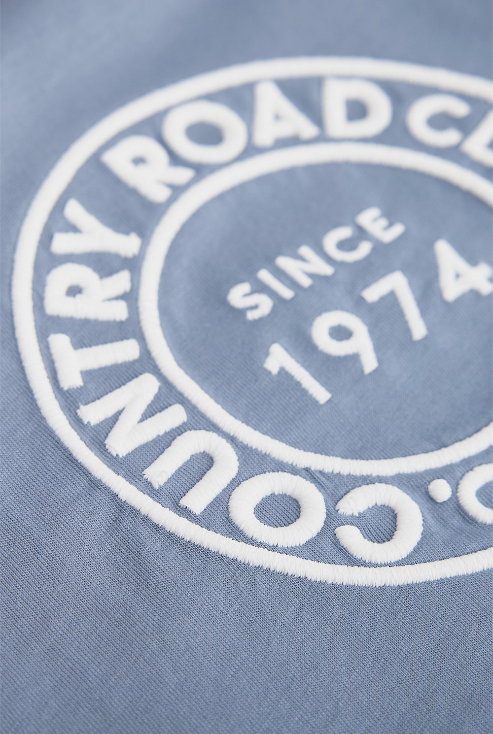 Australian Cotton Oversize Circle Logo T-Shirt