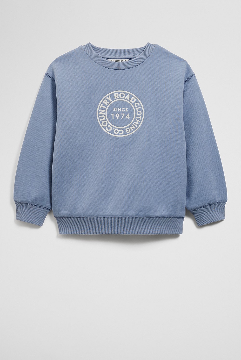 Australian Cotton Oversized Circle Logo Sweat