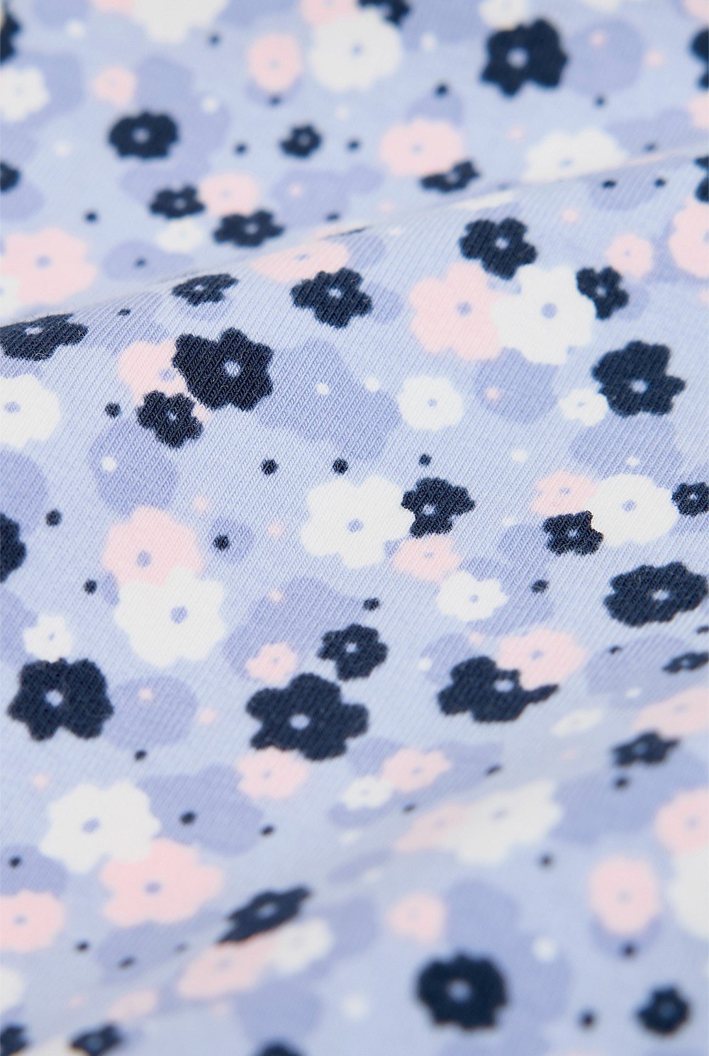 Organically Grown Cotton Blend Ditsy Legging