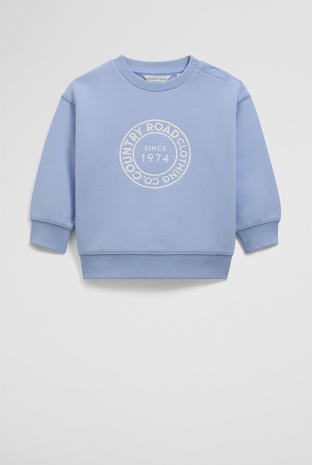Australian Cotton Oversized Circle Logo Sweat