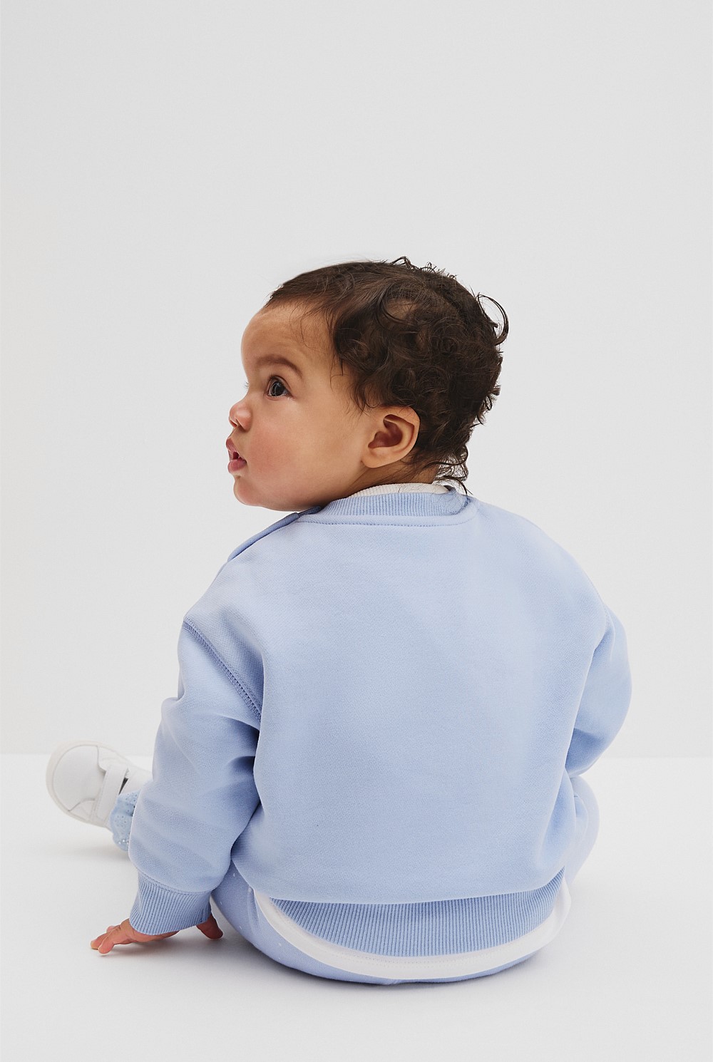 Australian Cotton Oversized Circle Logo Sweat