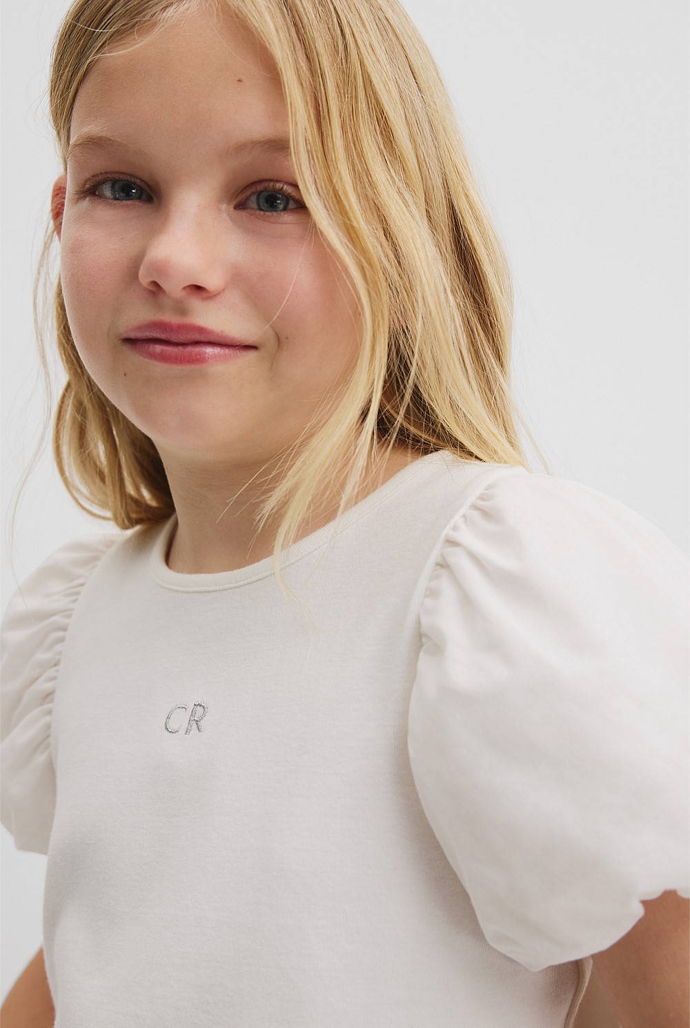 Bubble Sleeve T-Shirt