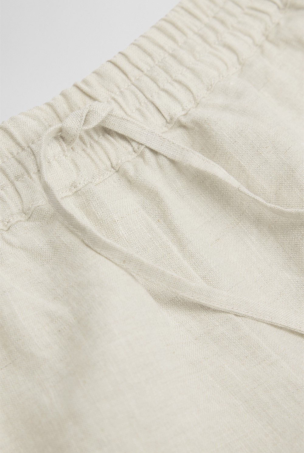 Organically Grown Linen Linen Pull On Pant