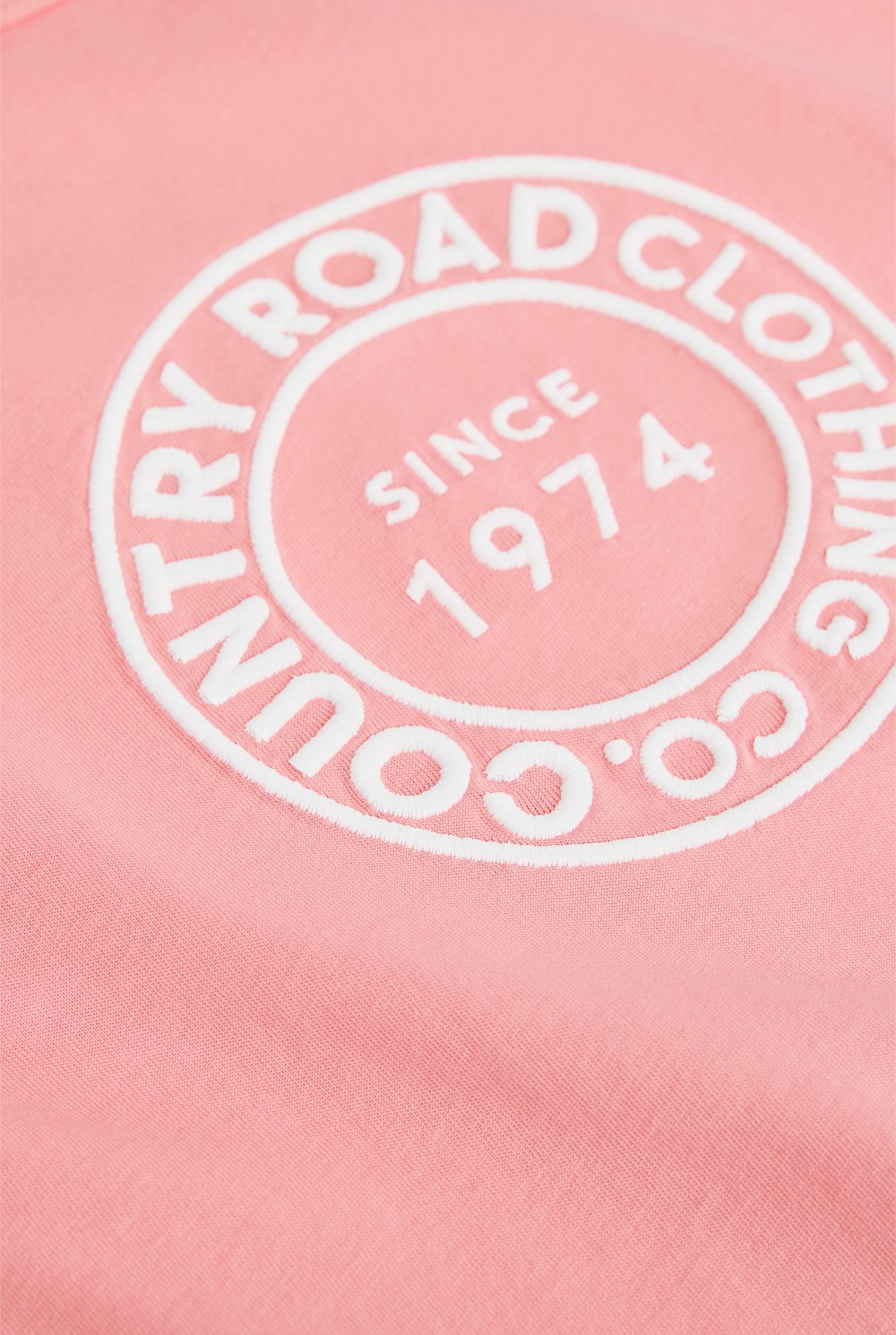 Australian Cotton Oversized Logo T-Shirt