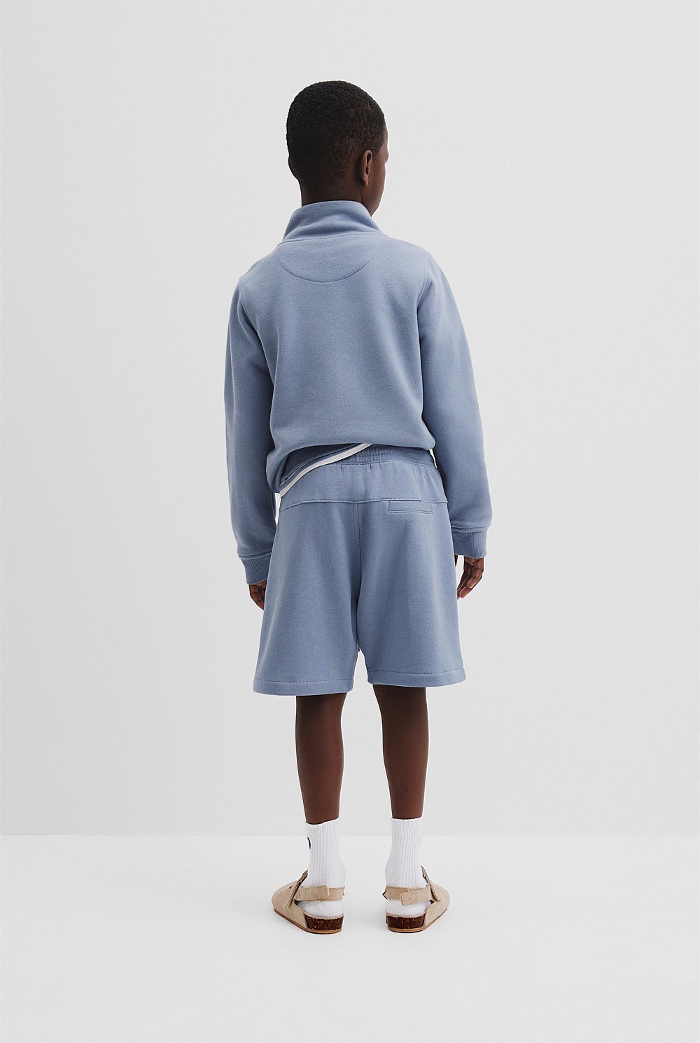 Organically Grown Cotton Pocket Detail Sweat Short