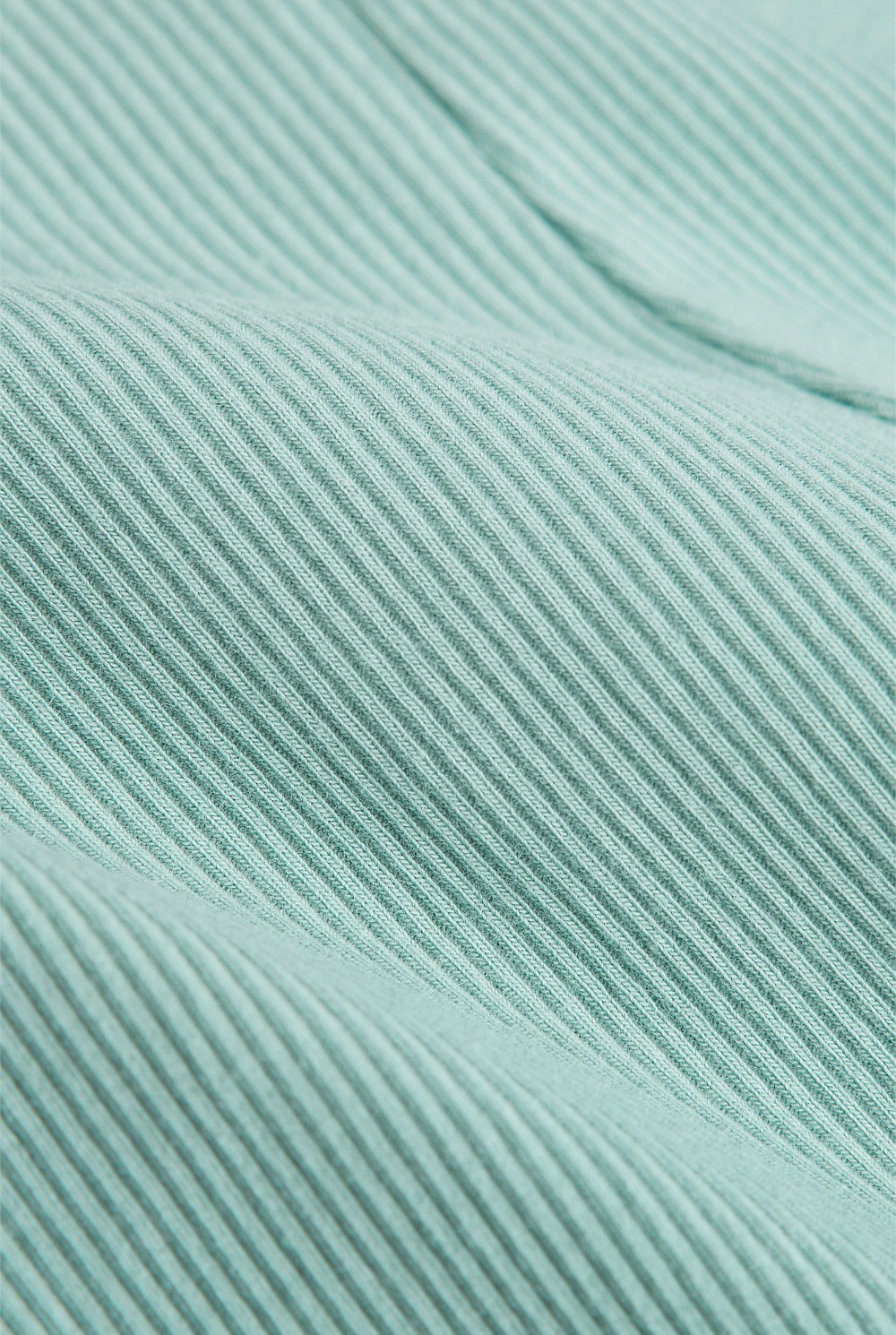 Organically Grown Cotton Blend Solid Rib Legging