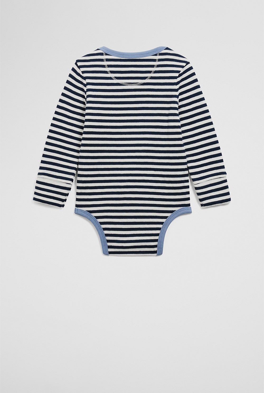 Organically Grown Cotton Long Sleeve Heritage Bodysuit