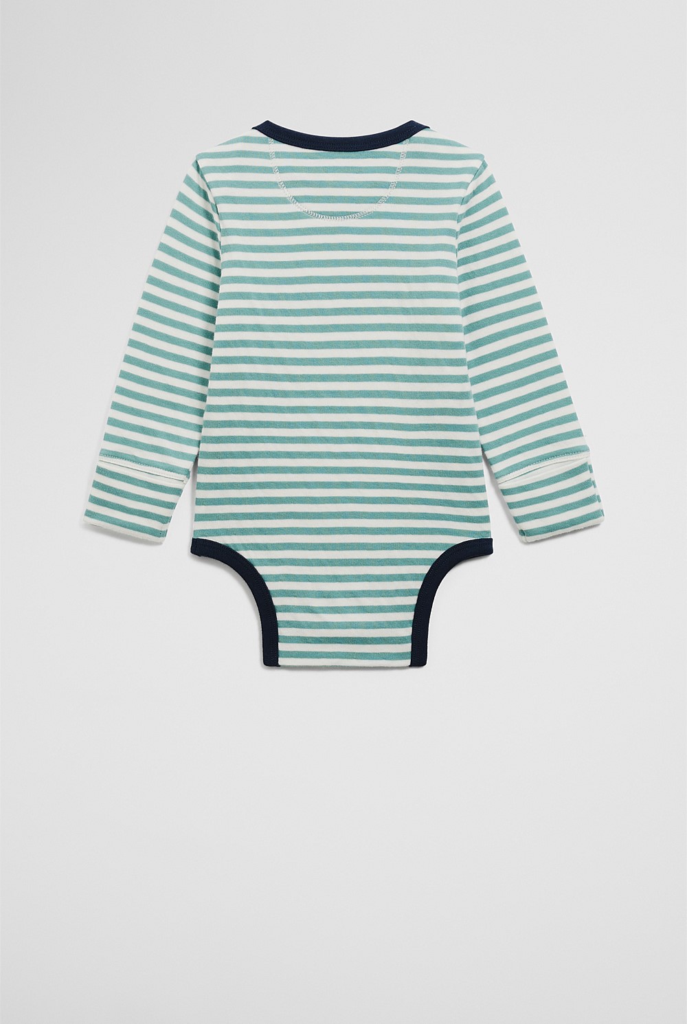 Organically Grown Cotton Long Sleeve Heritage Bodysuit