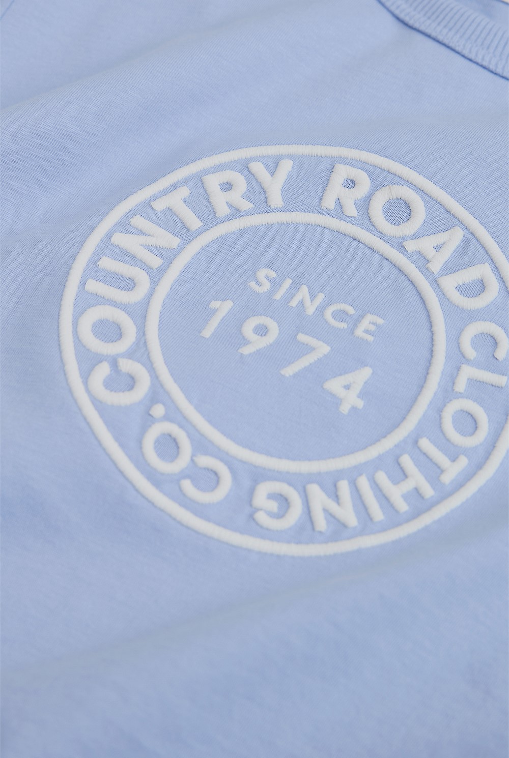 Australian Cotton Oversize Circle Logo T-Shirt