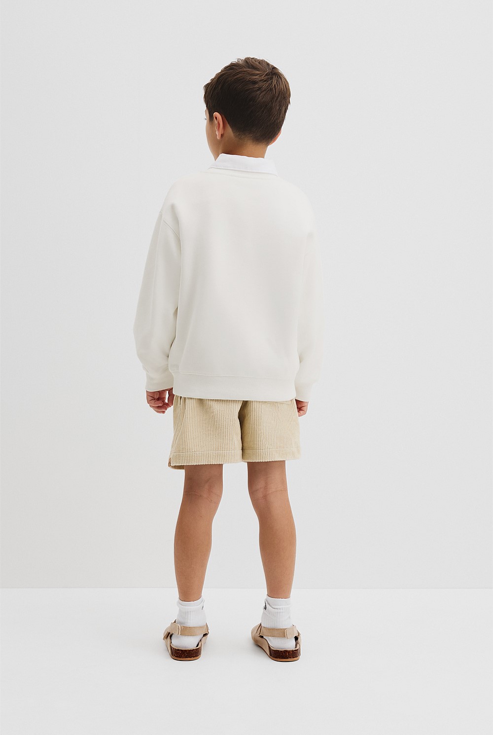 Australian Cotton Oversized Circle Logo Sweat