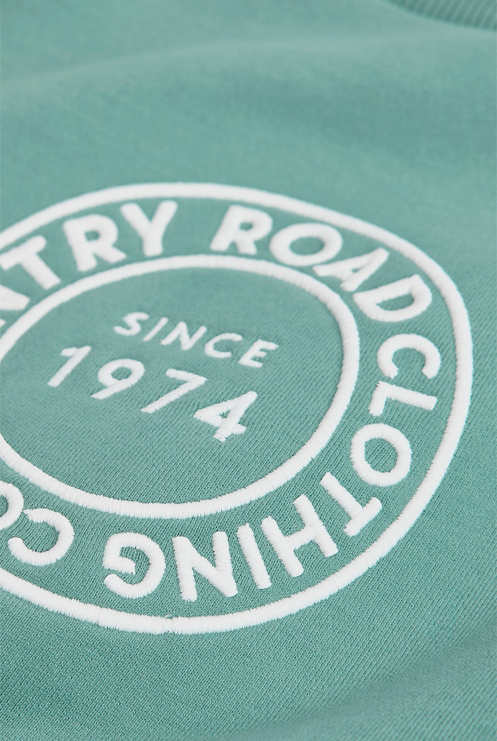 Australian Cotton Oversized Circle Logo Sweat