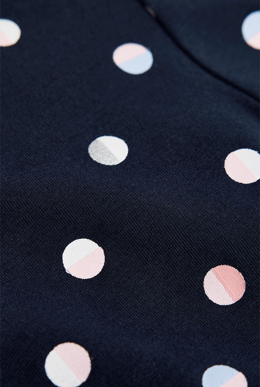 Organically Grown Cotton Blend Spot Legging