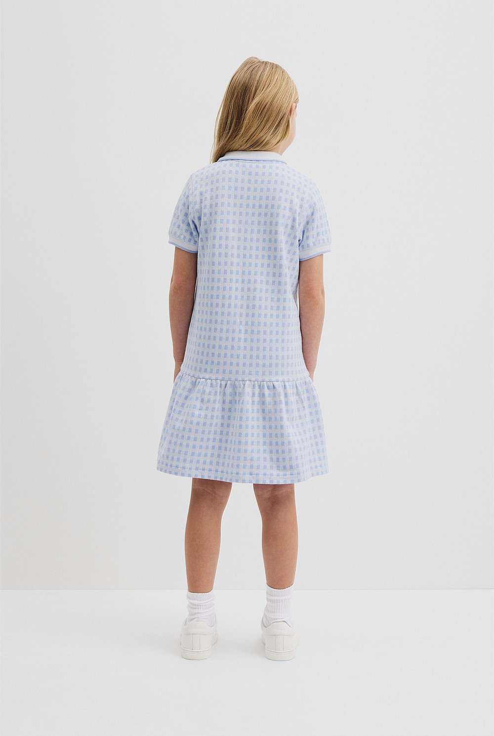 Organically Grown Cotton Polo T-Shirt Dress