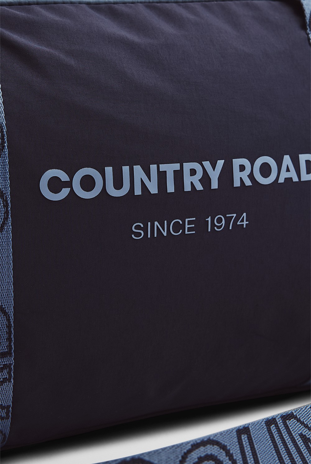 Recycled Nylon Logo Weekender