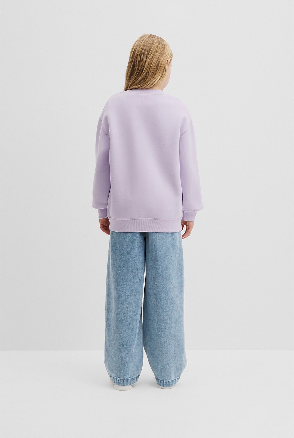 Australian Cotton Oversized Circle Logo Sweat