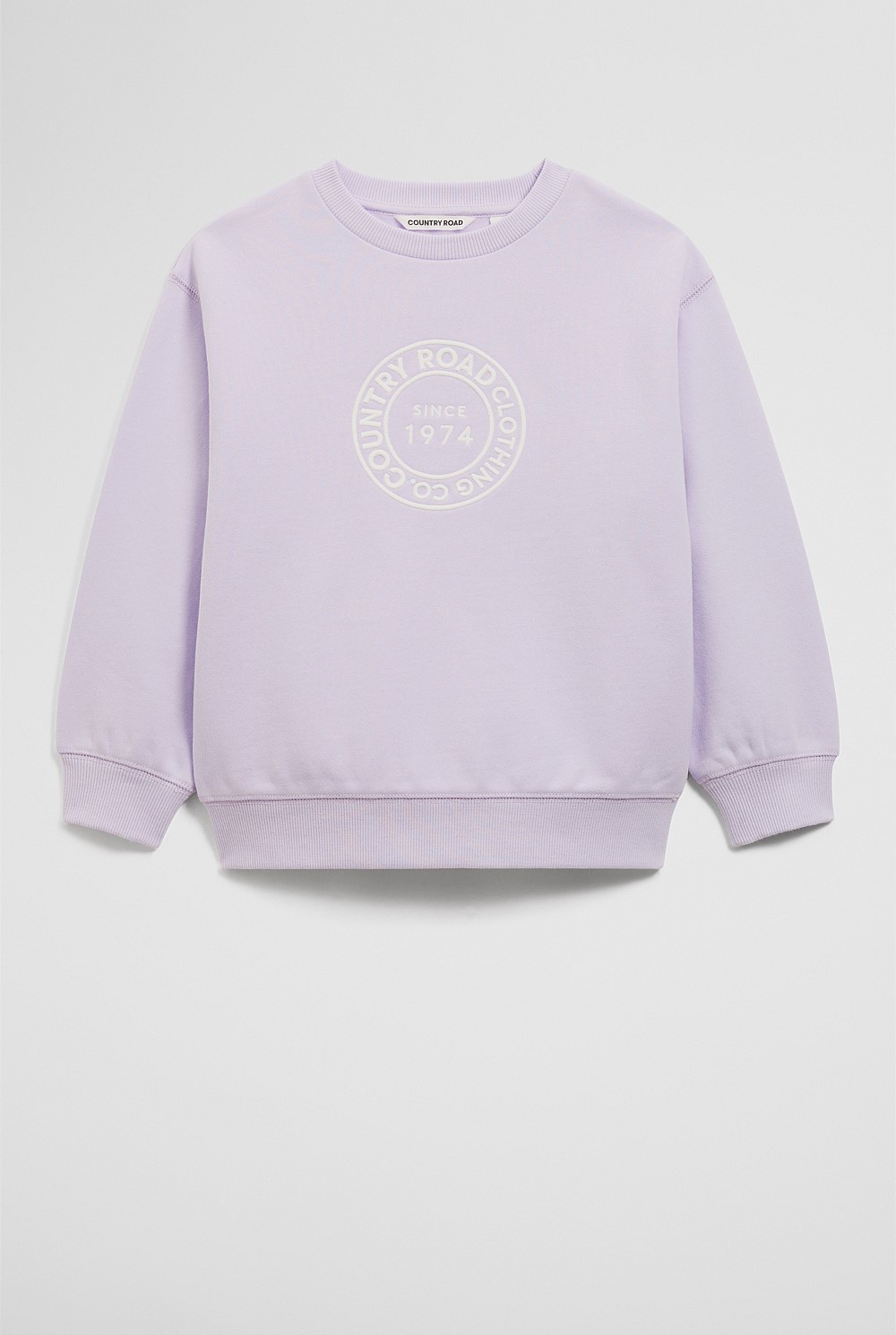 Australian Cotton Oversized Circle Logo Sweat