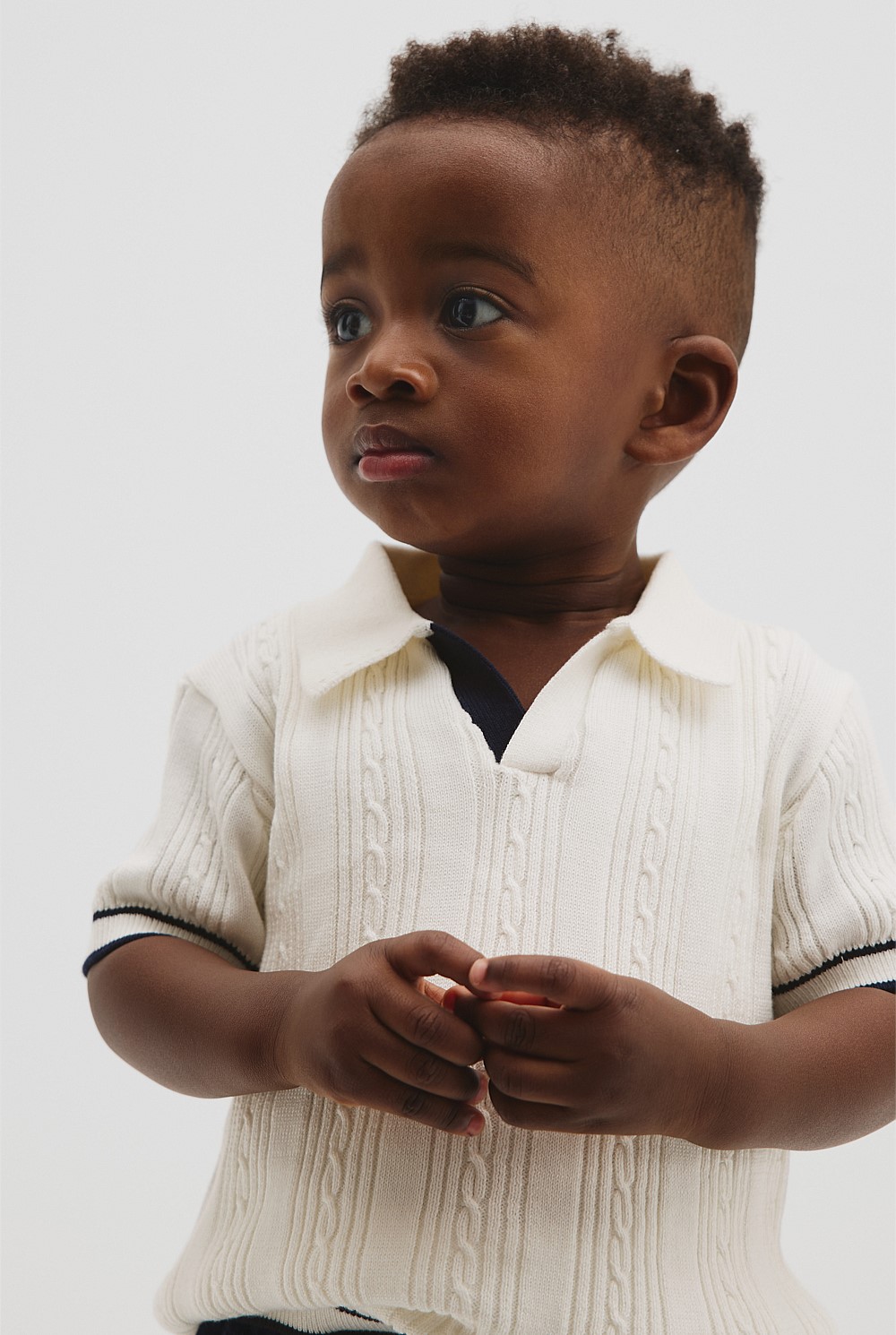 Organically Grown Cotton Knit Polo