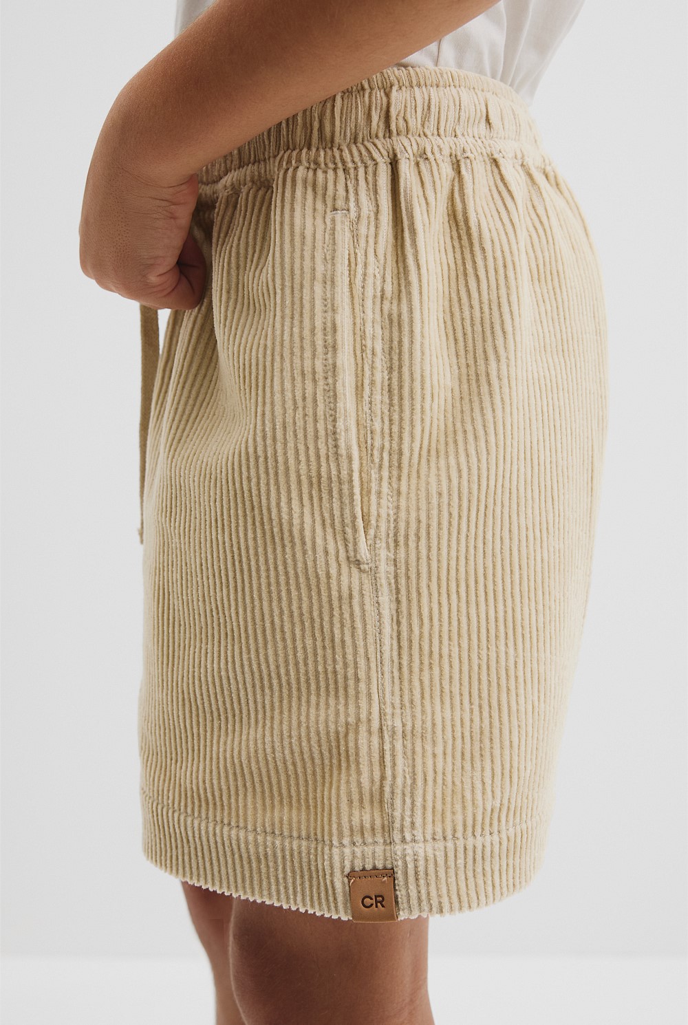 Organically Grown Cotton Cord Short