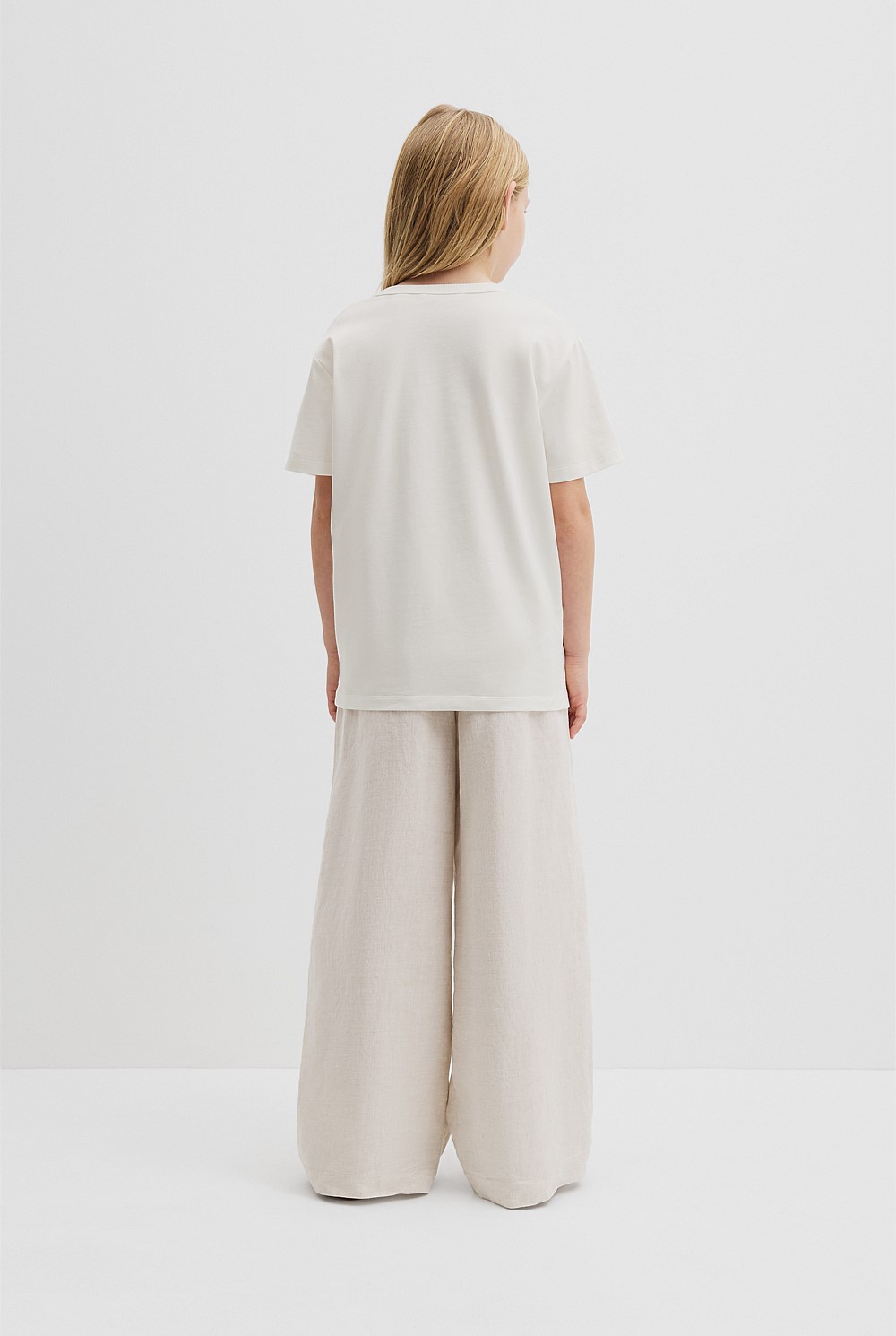 Australian Cotton Oversized Logo T-Shirt