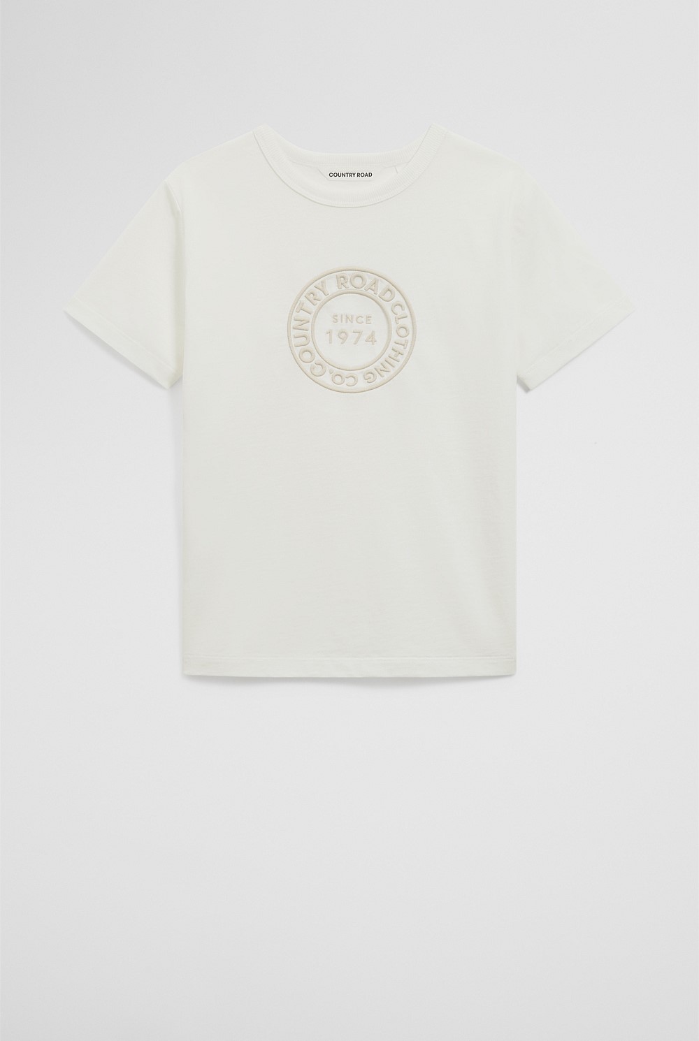 Australian Cotton Oversized Logo T-Shirt