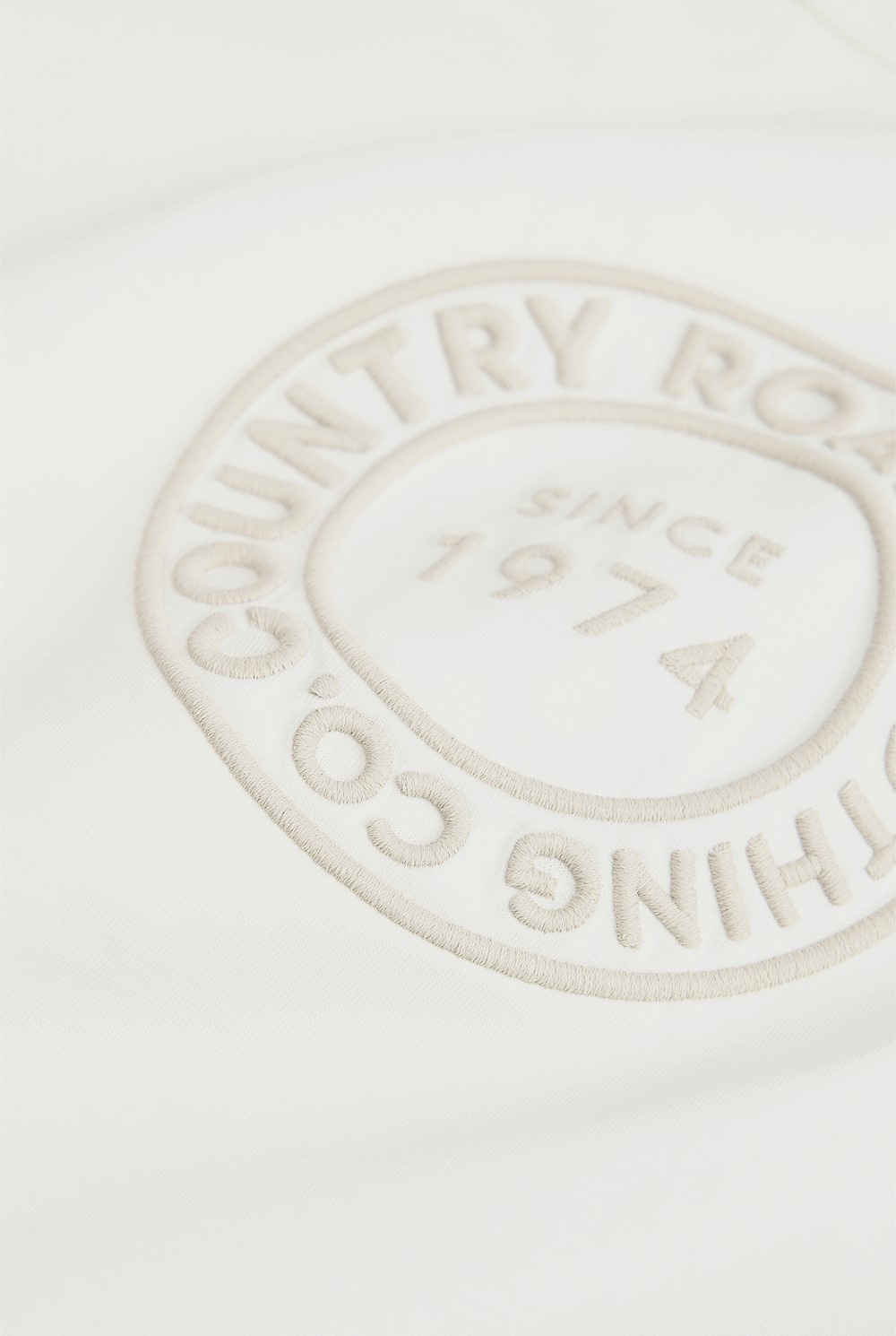 Australian Cotton Oversized Logo T-Shirt