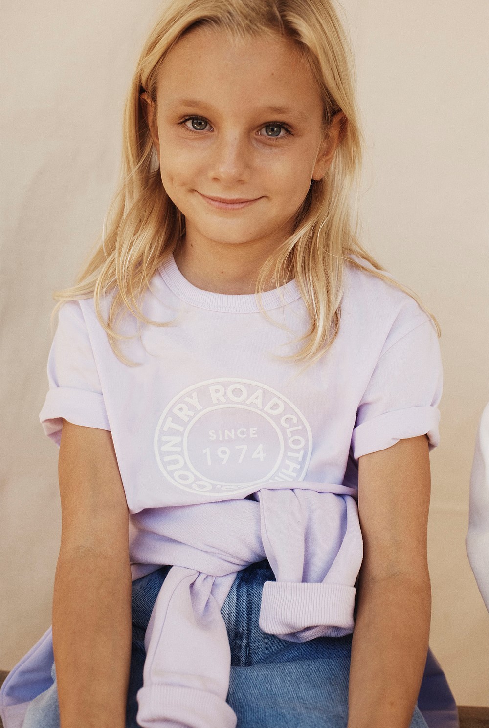 Australian Cotton Oversized Logo T-Shirt