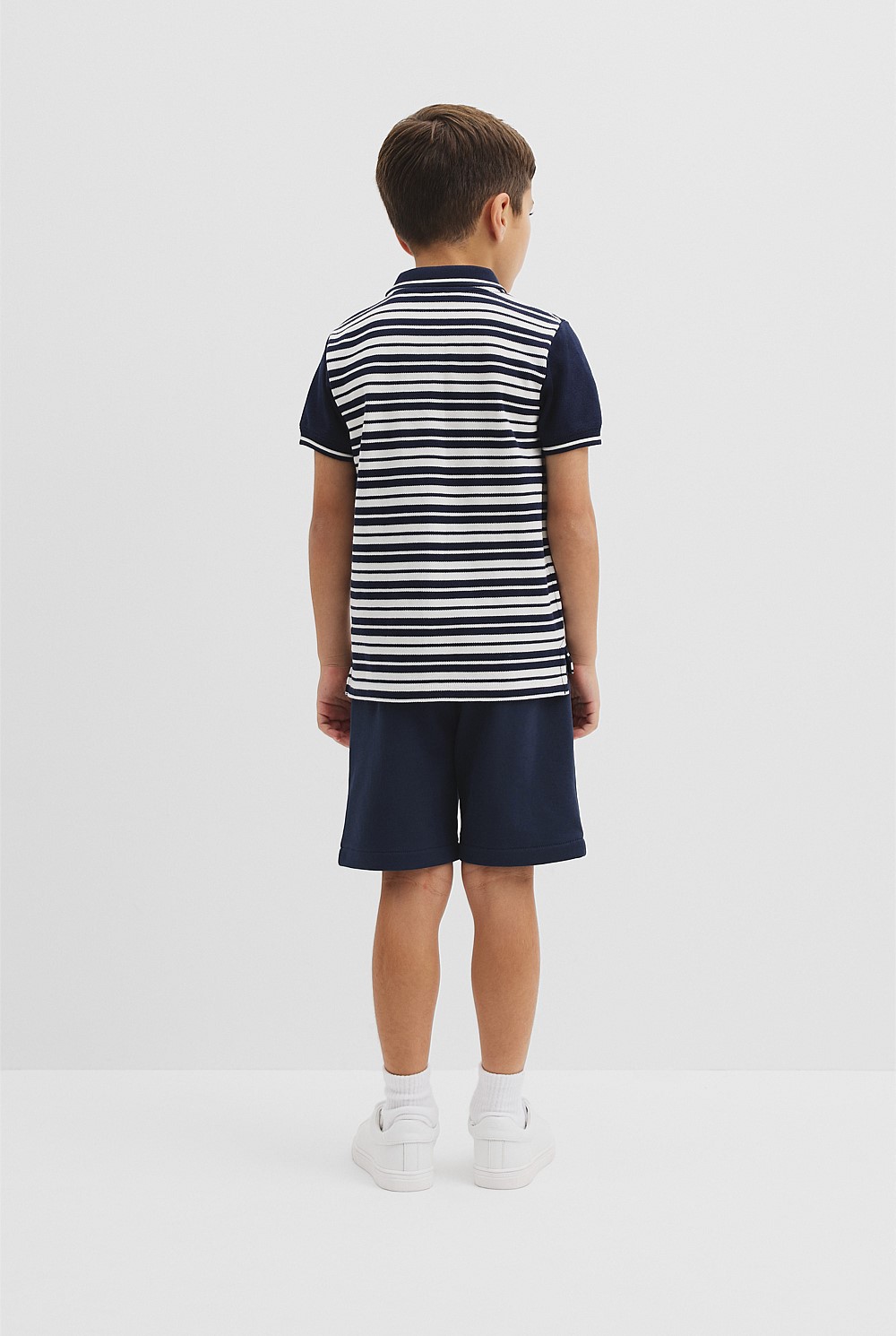 Organically Grown Cotton Country Road Logo Polo Shirt