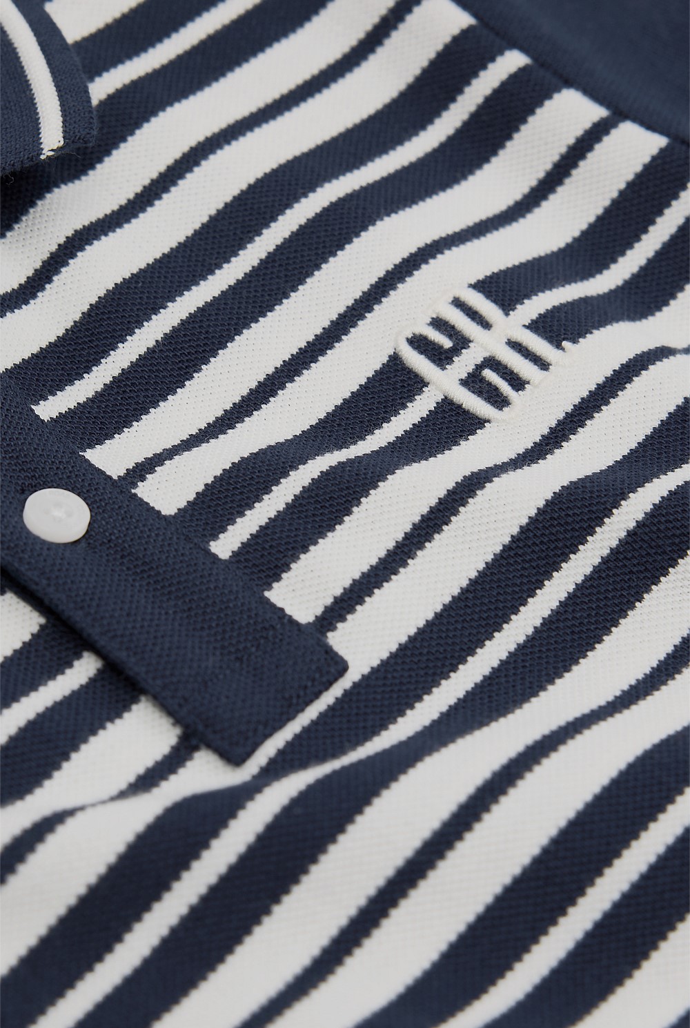 Organically Grown Cotton Country Road Logo Polo Shirt