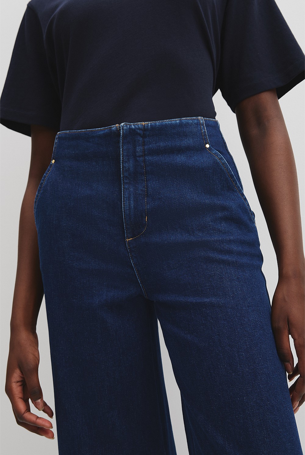 High Rise Long Leg Jean