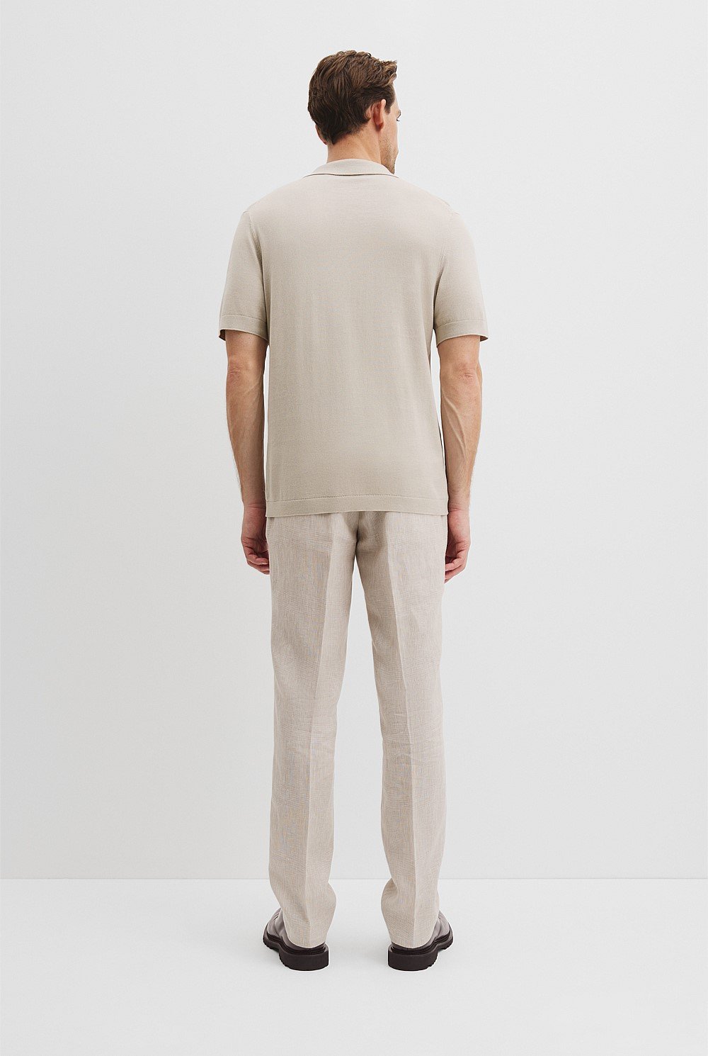 Australian Cotton Blend Silk Trophy Polo