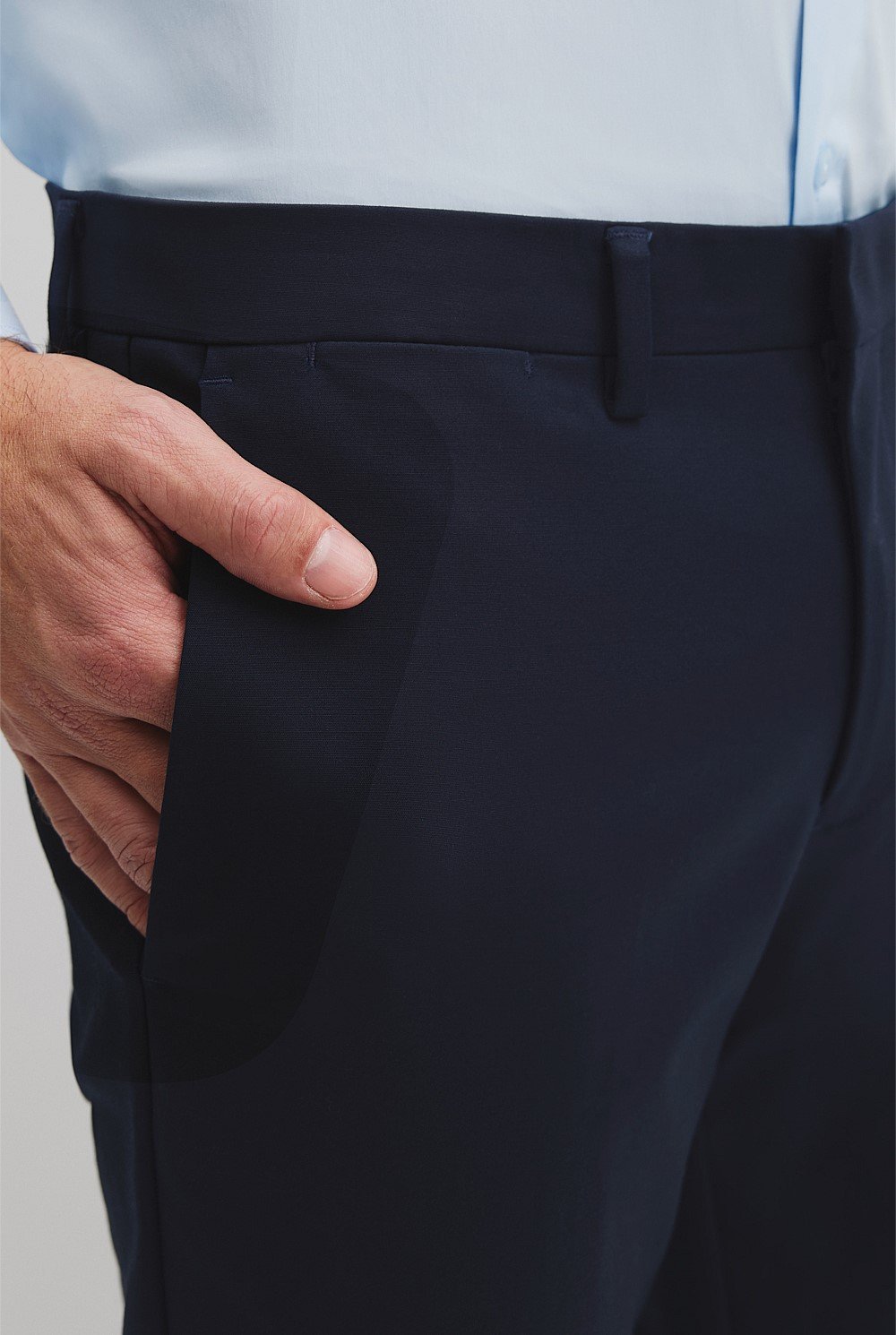 Slim Fit Cotton Stretch Pant