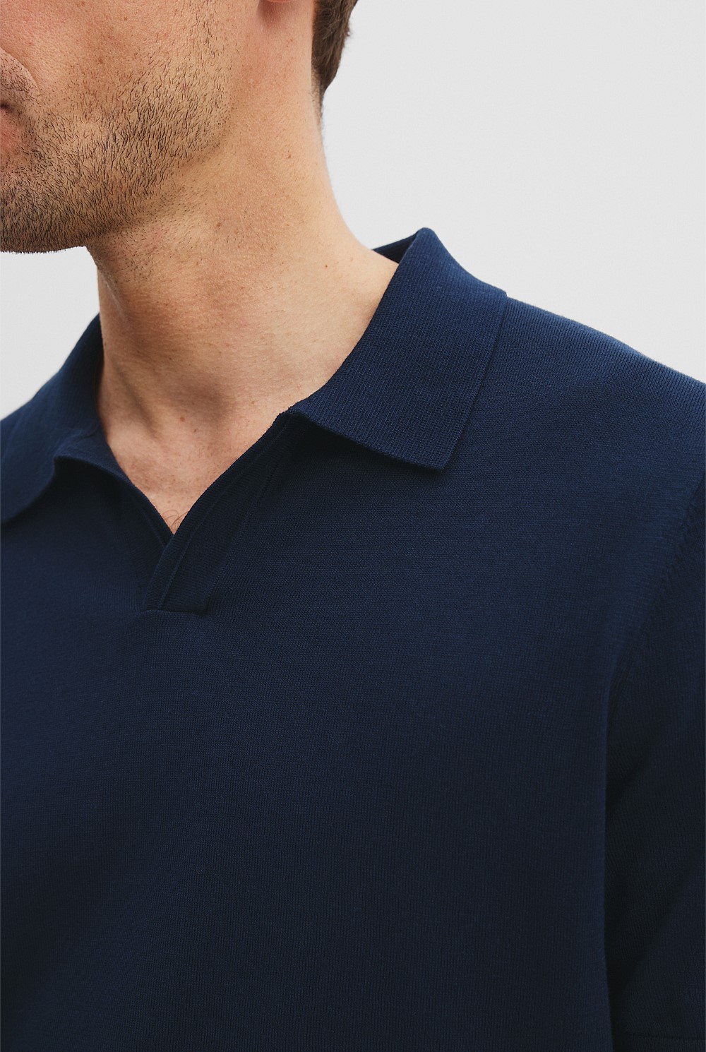 Australian Cotton Blend Silk Trophy Polo