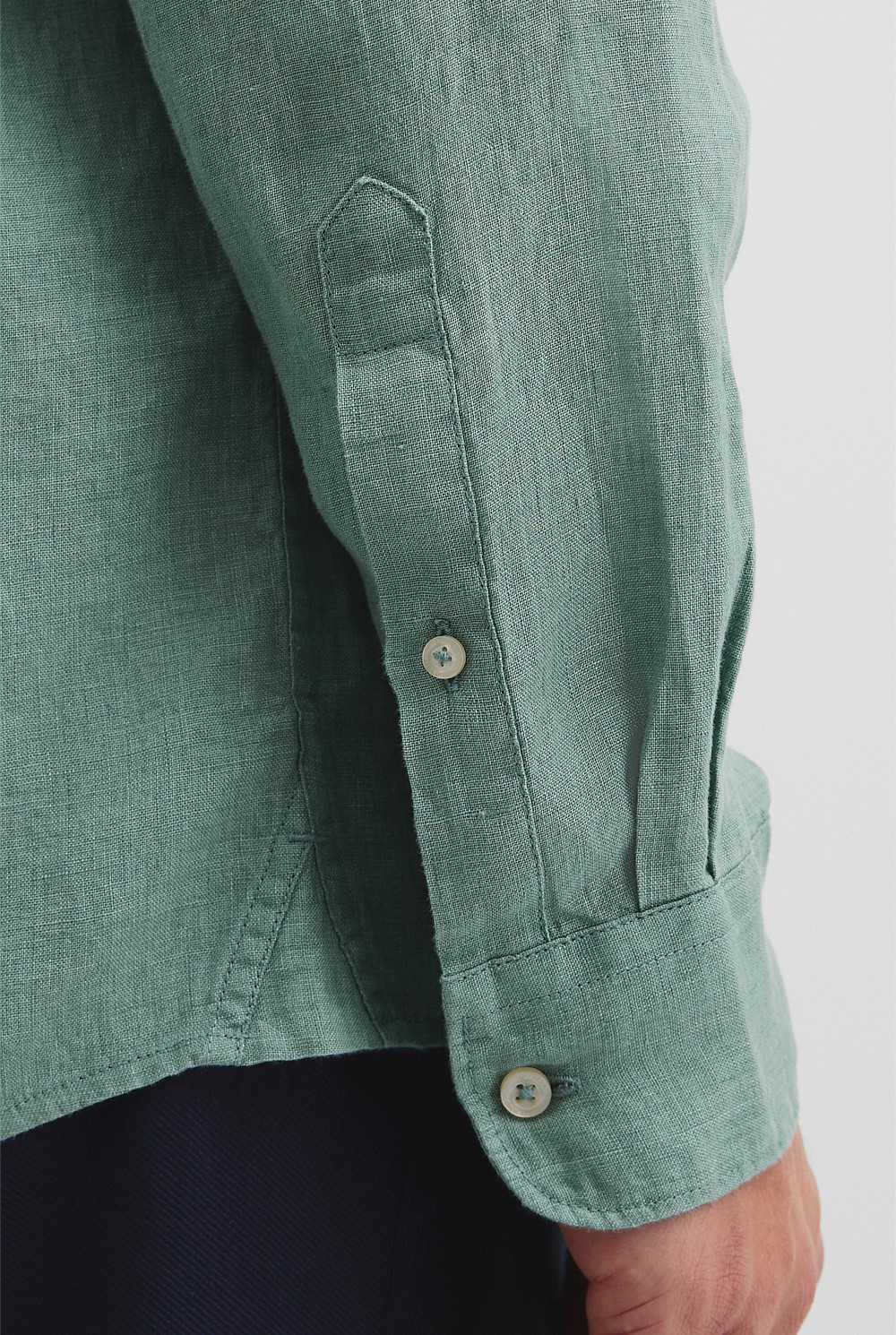 Regular Fit Organically Grown Linen Shirt