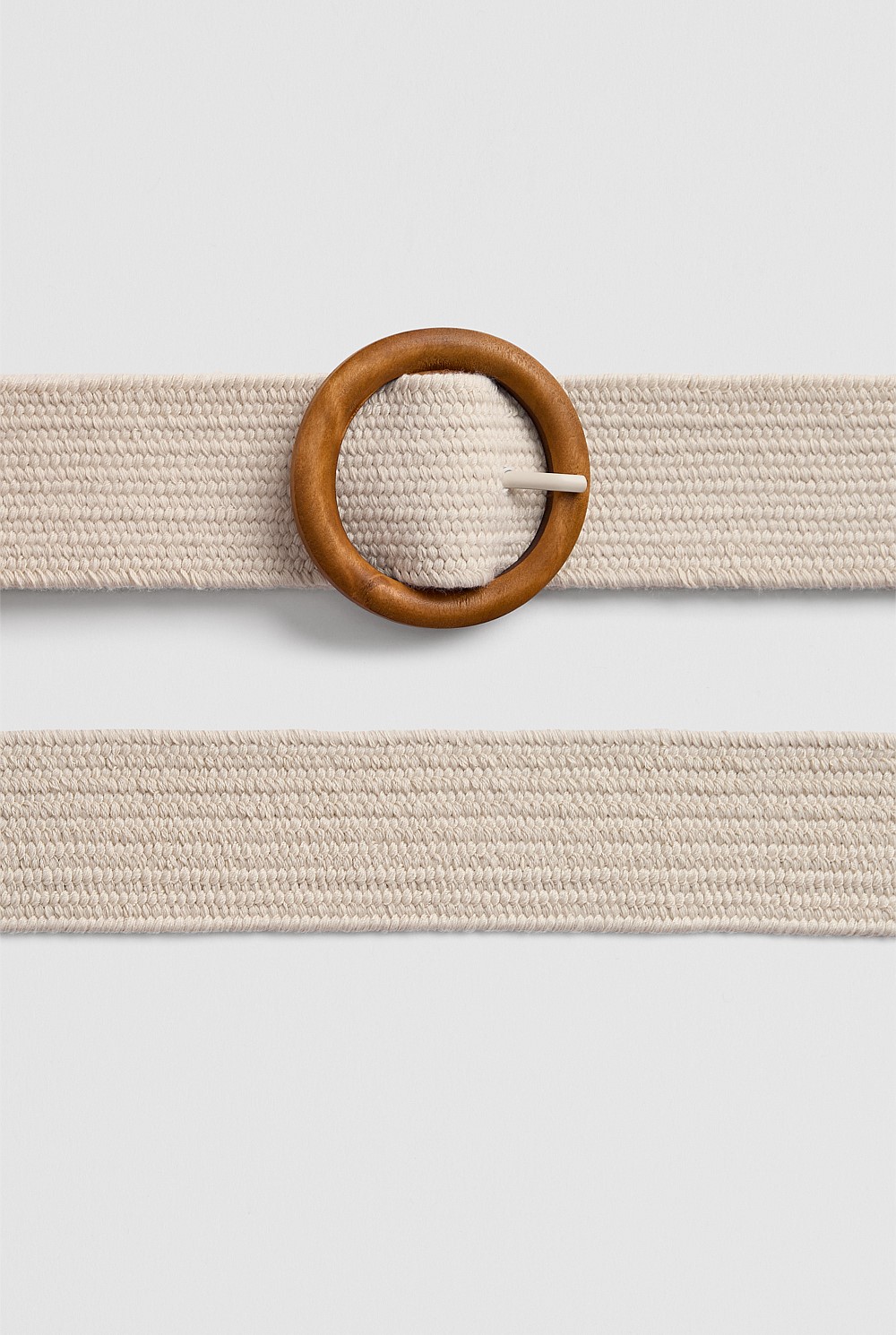 Recycled Polyester Woven Stretch Belt