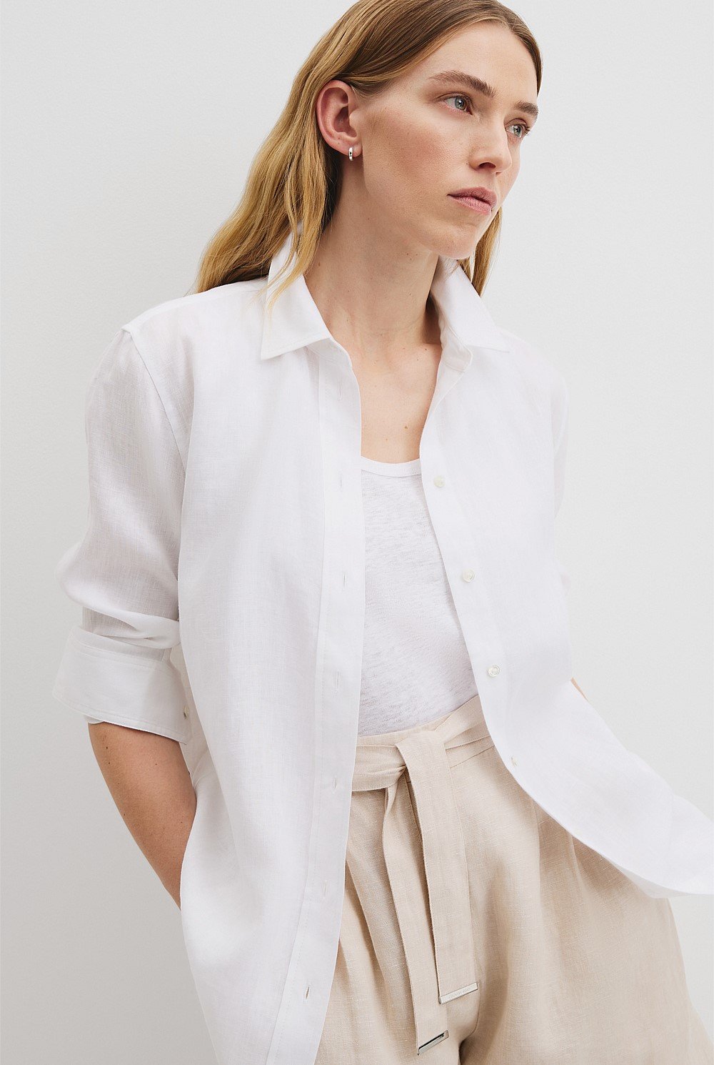 Organically Grown Linen Shirt