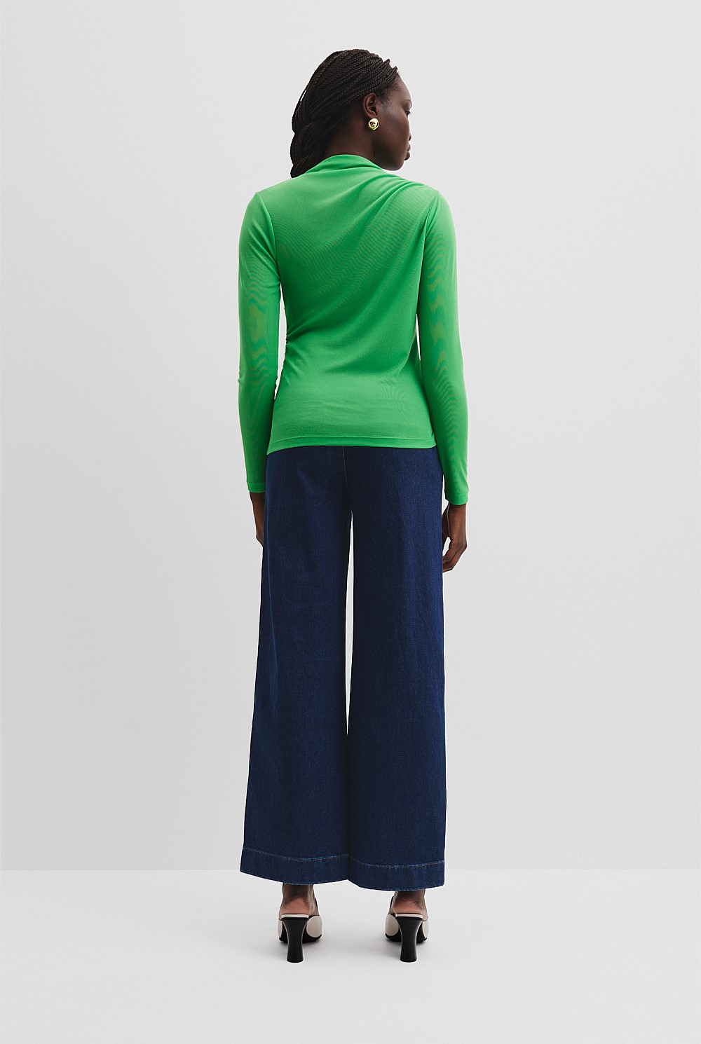 Sheer Drape Top