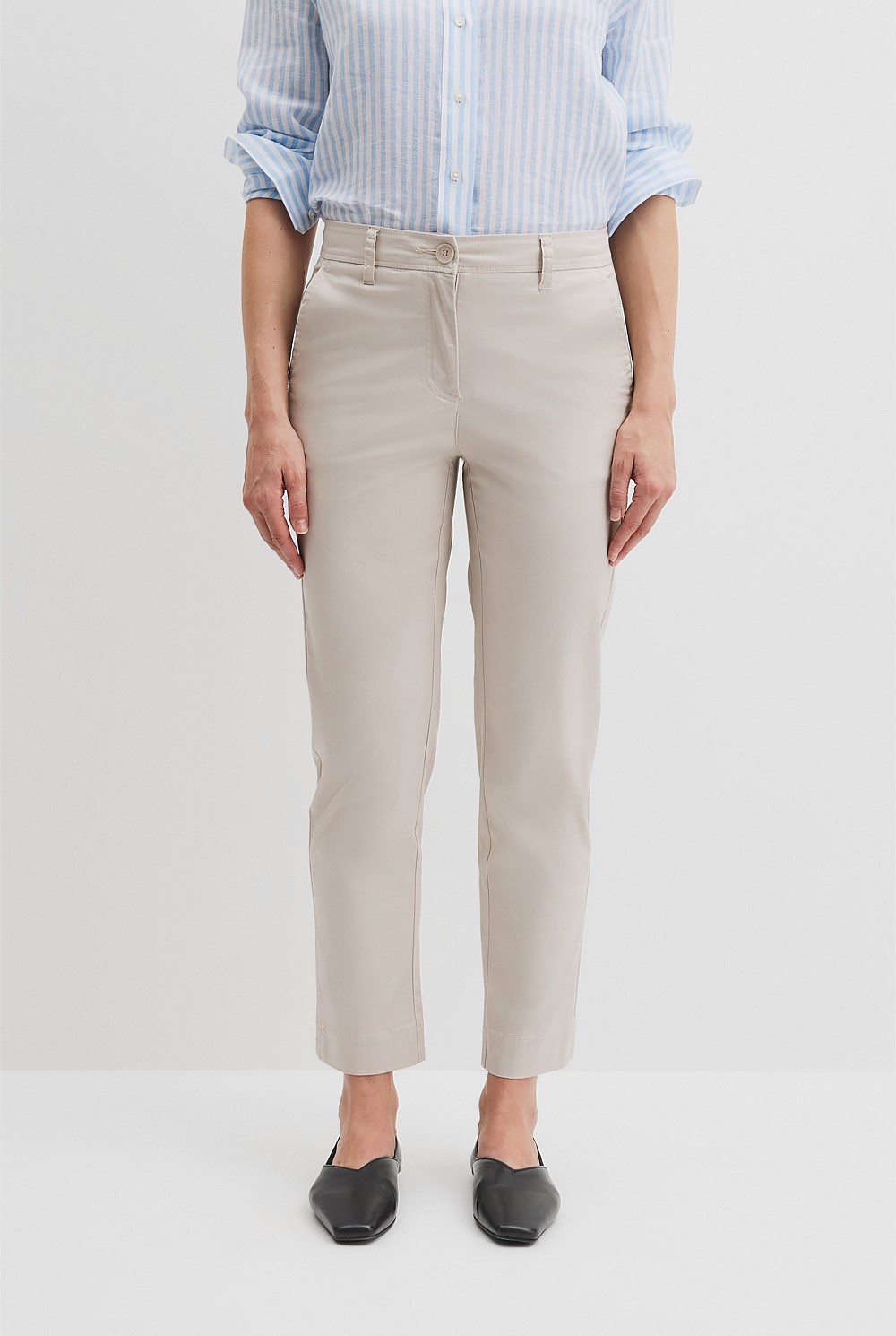 Australian Cotton Twill Walk Pant