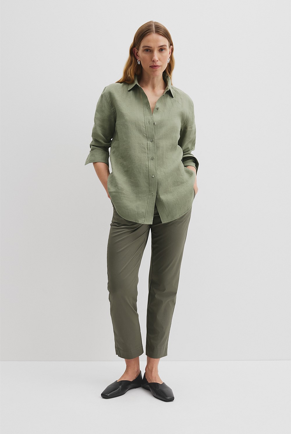 Organically Grown Linen Shirt
