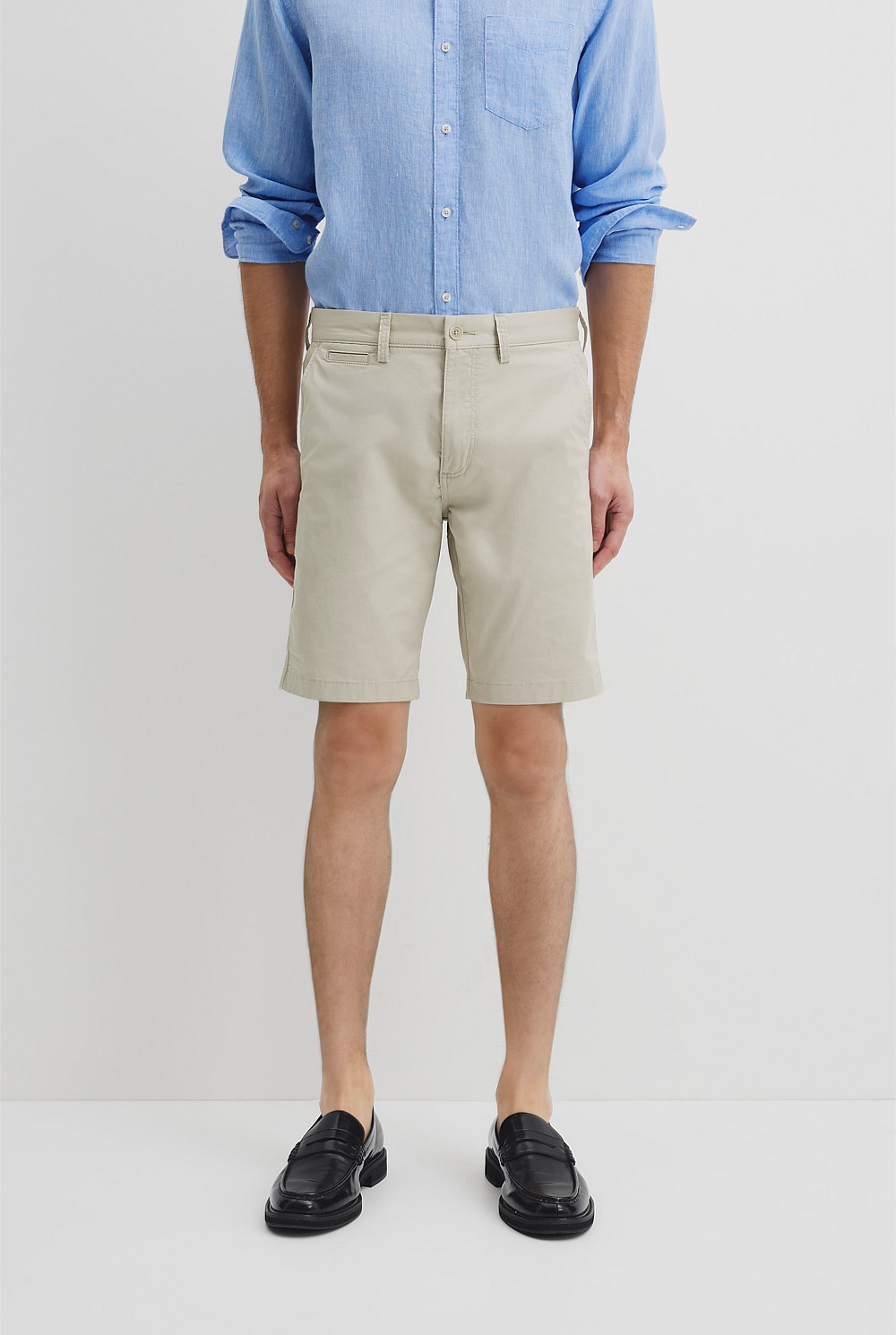 Australian Cotton Stretch Chino Short