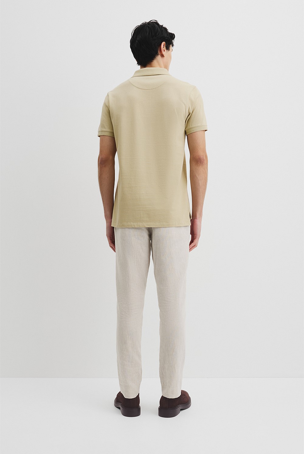 Cotton Jacquard Polo