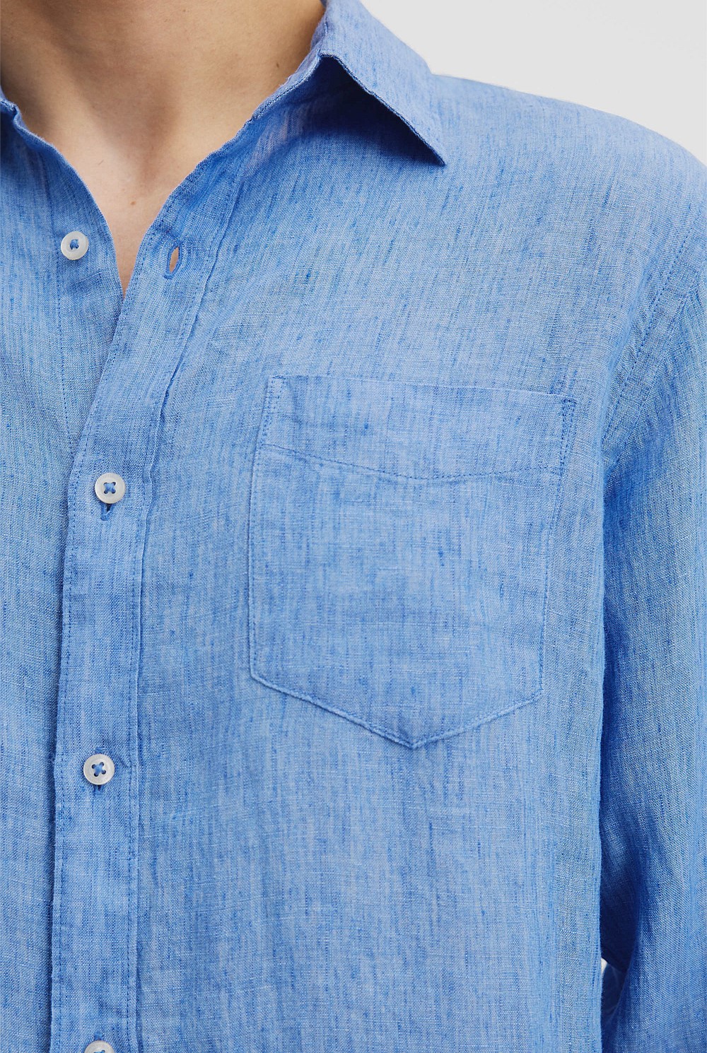 Regular Fit Organically Grown Linen Shirt