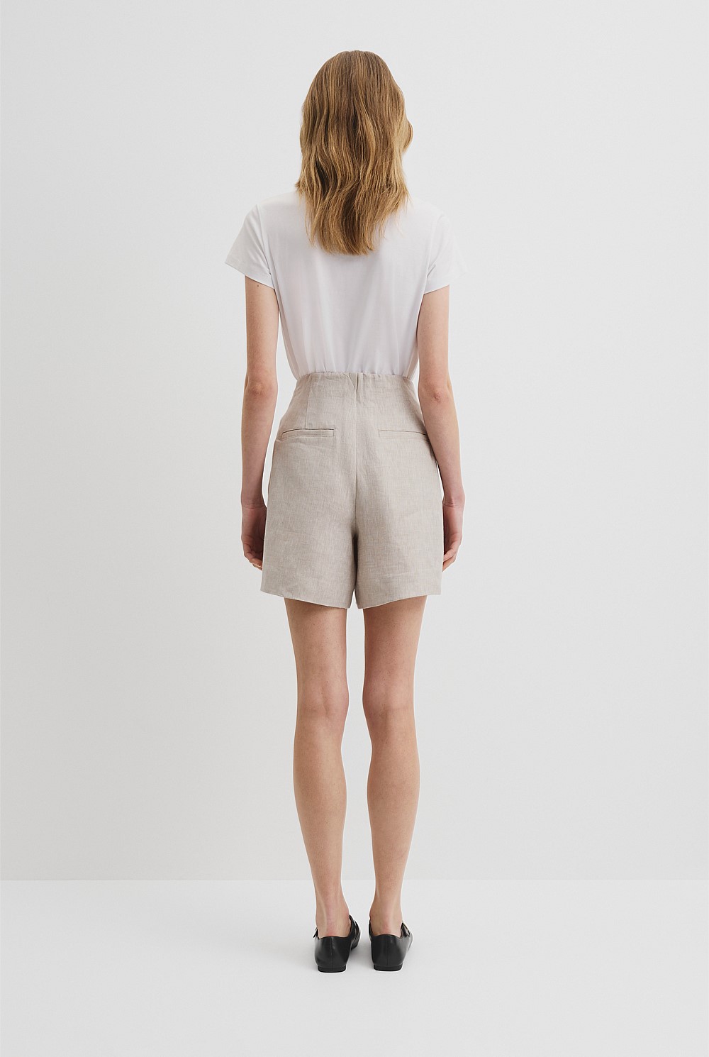 Organically Grown Linen Suit Short