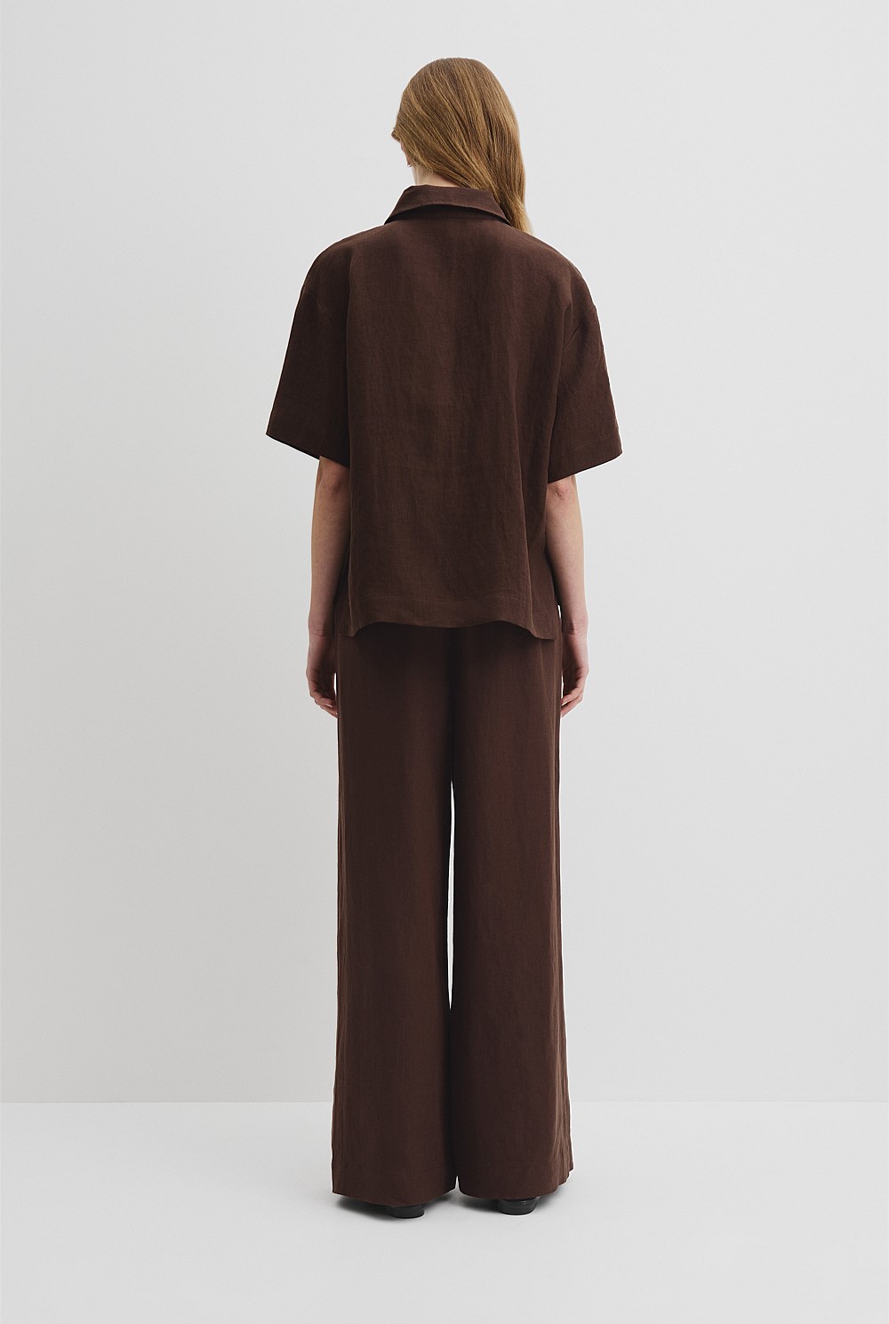 Organically Grown Linen Short Sleeve Shirt