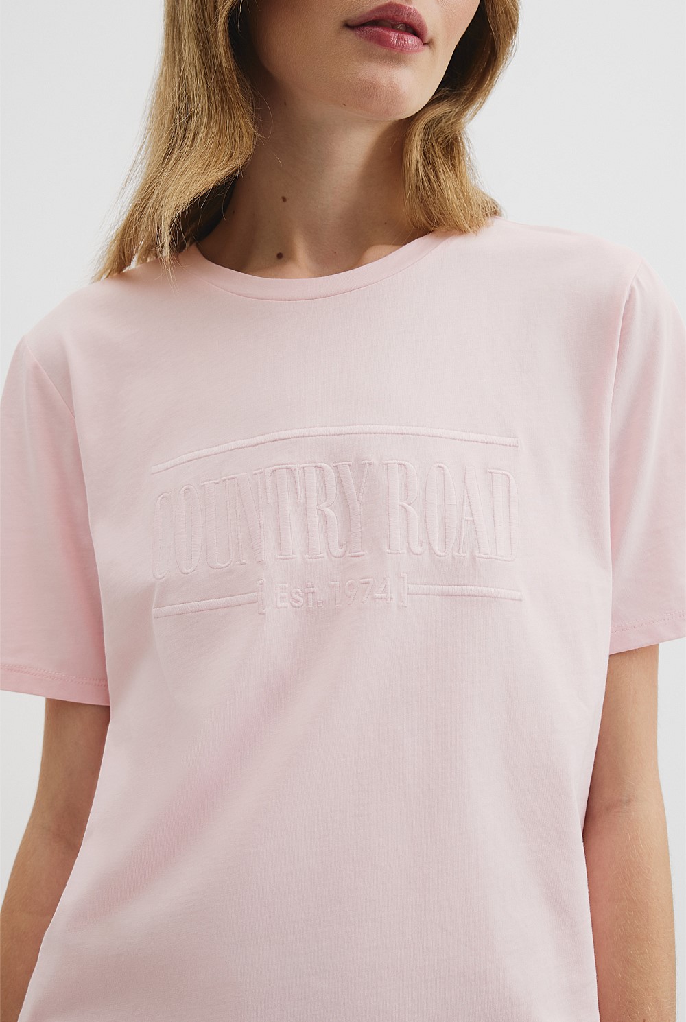 Australian Cotton Heritage Embroidered T-Shirt
