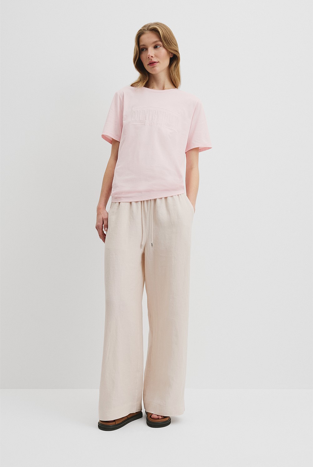 Australian Cotton Heritage Embroidered T-Shirt