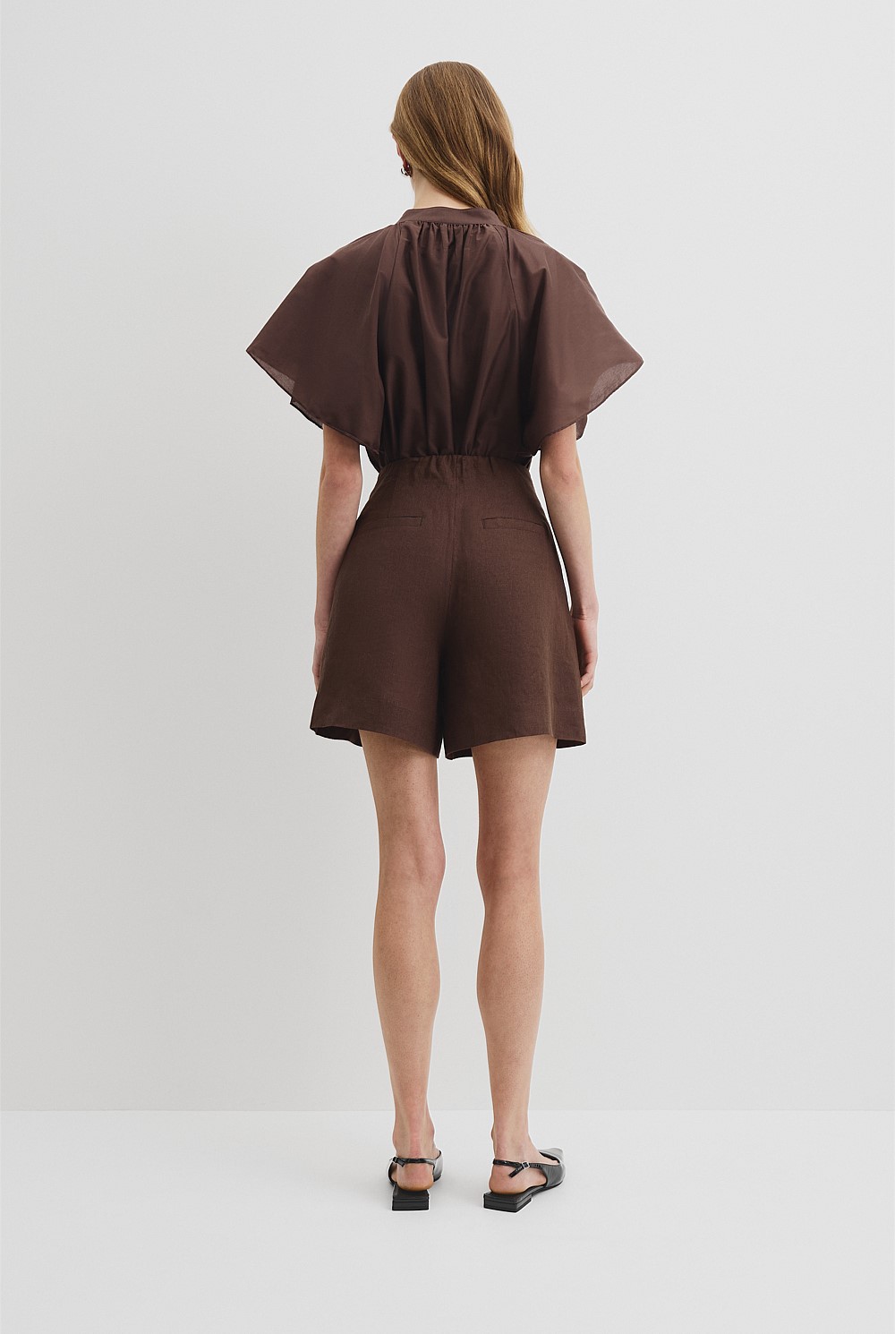 Organically Grown Linen Suit Short