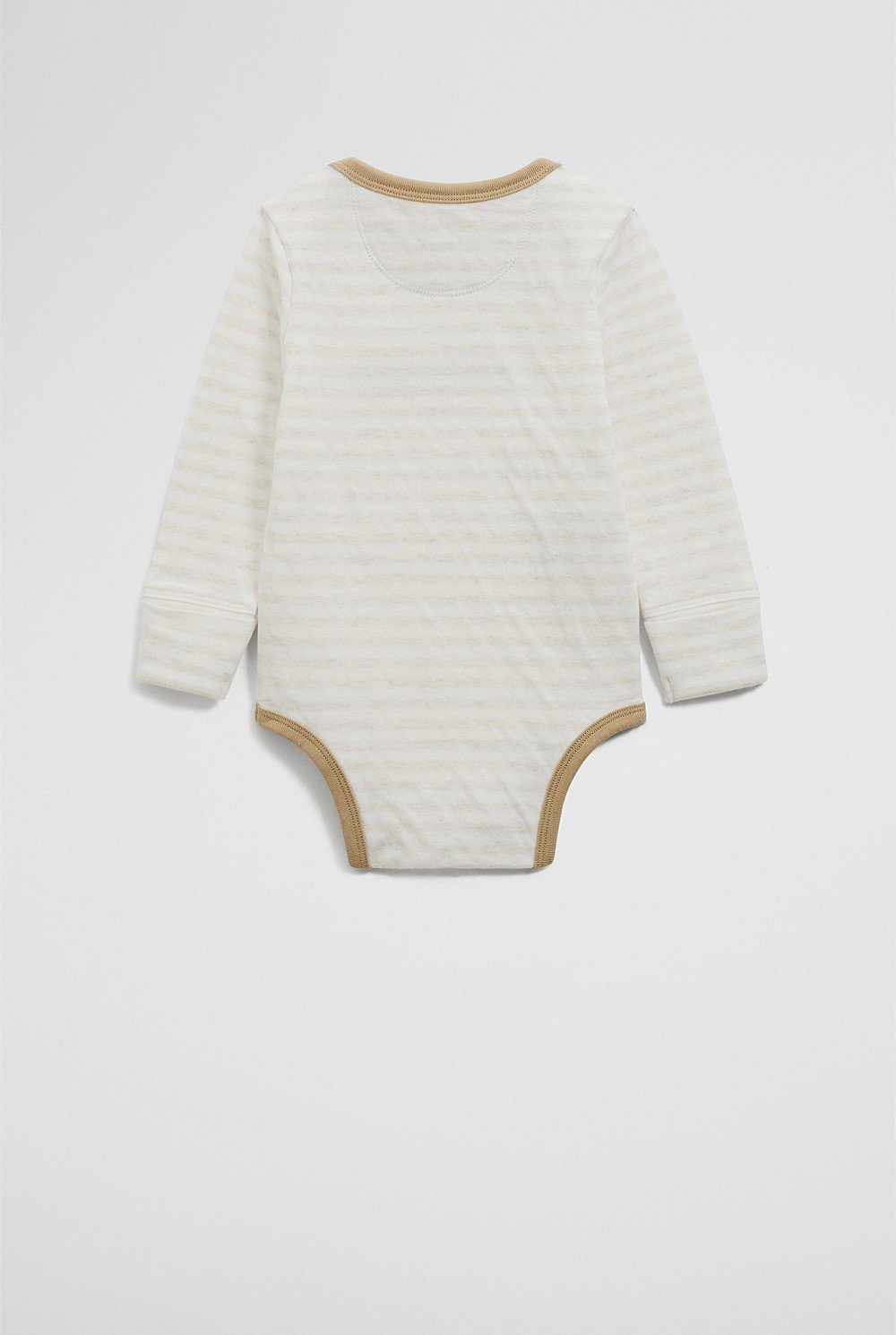 Organically Grown Cotton Long Sleeve Heritage Bodysuit
