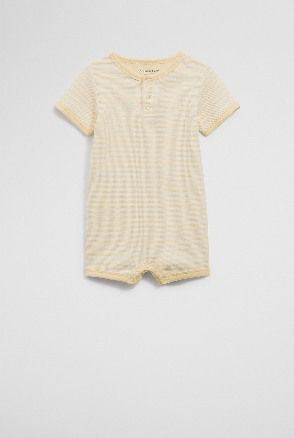 Waffle Short Sleeve Bodysuit