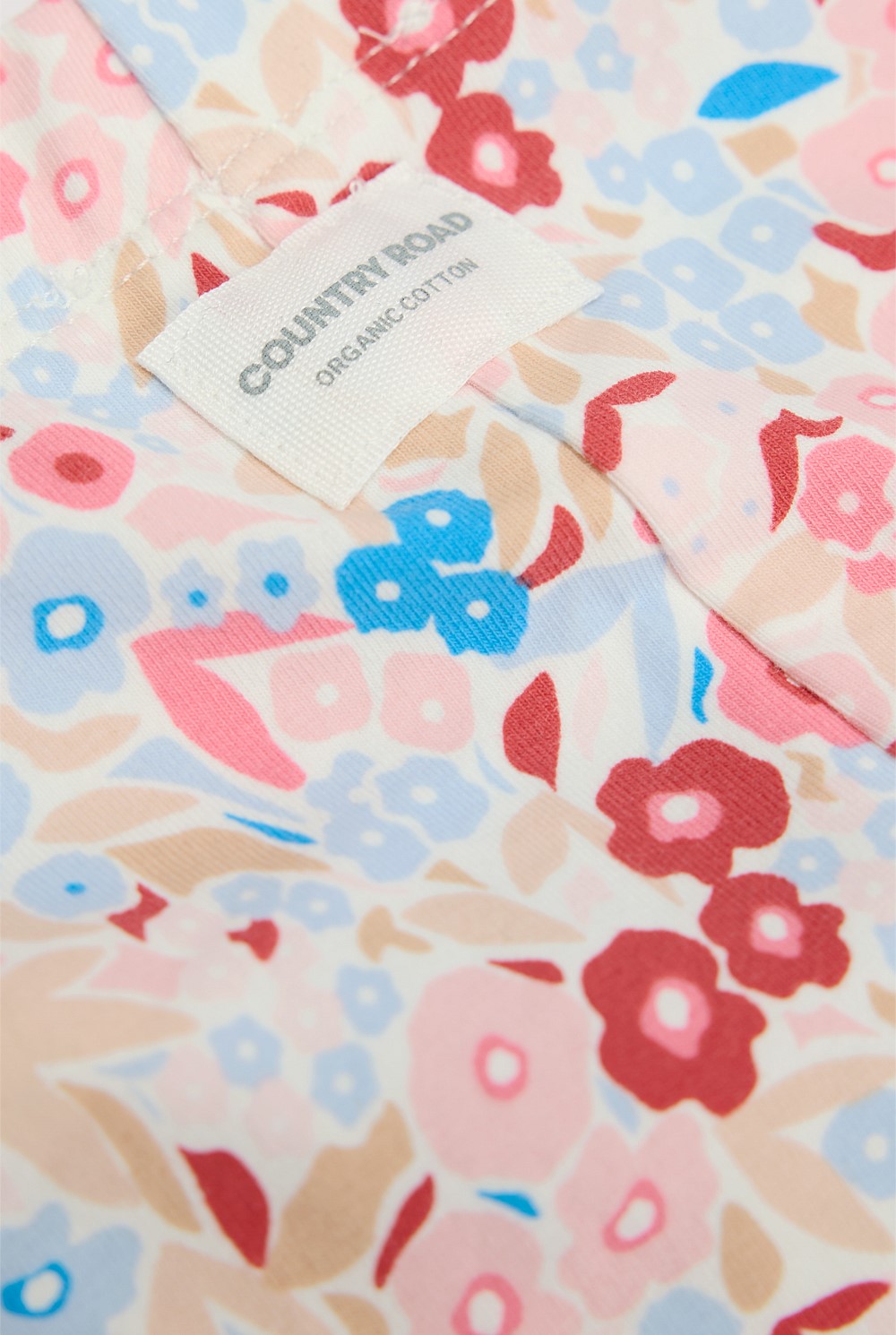 Organically Grown Cotton Floral Legging